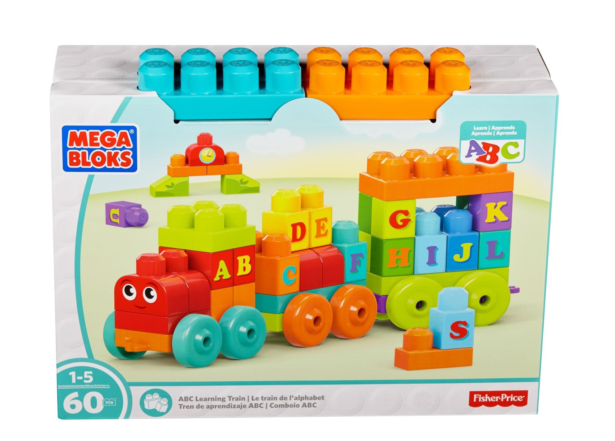 Impara con il treno - mega bloks - MEGA BLOKS