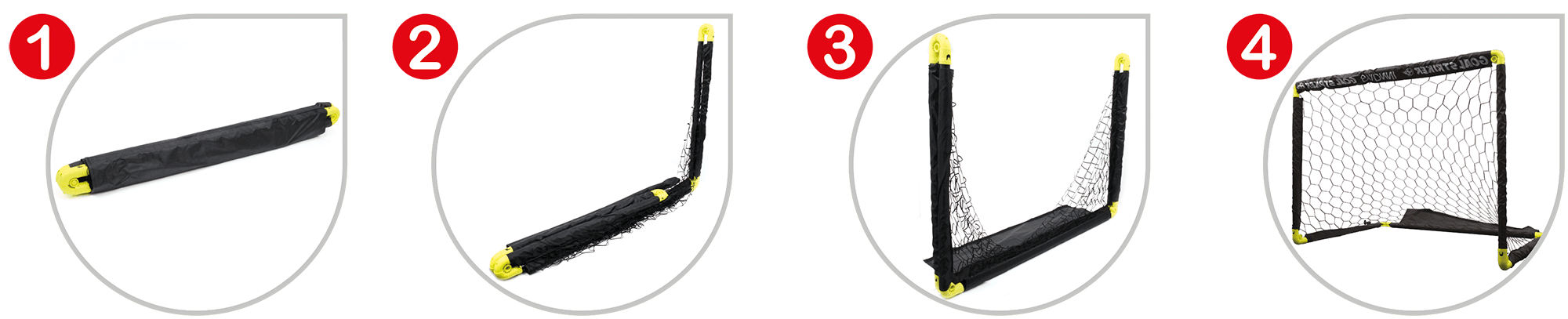 Porta calcio pieghevole - football striker - SUN&SPORT