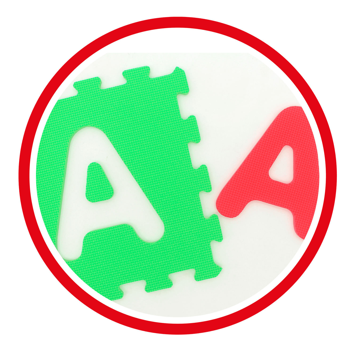 Tappeto puzzle lettere 9pz - BABY SMILE