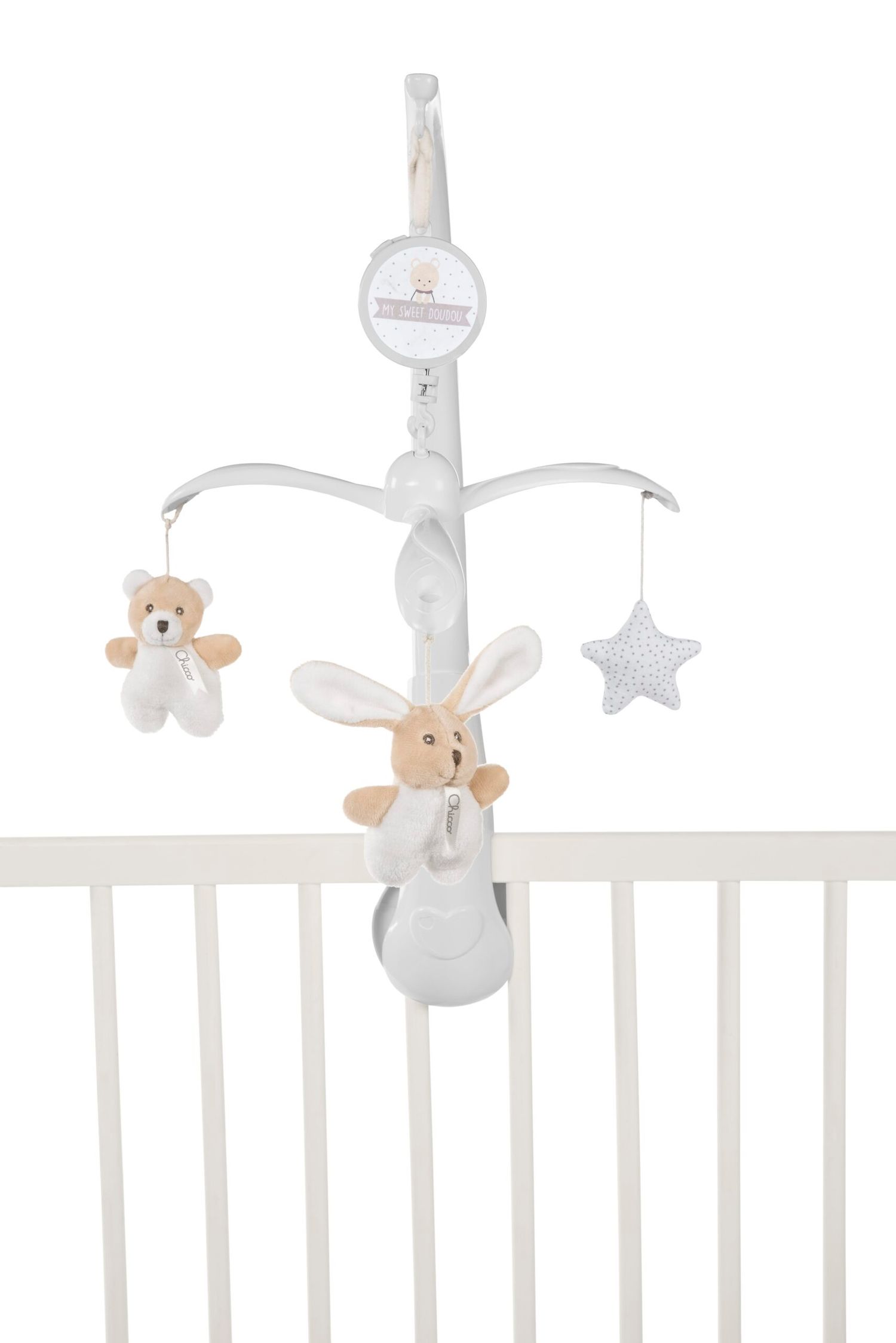 Giostrina dell'orsetto e coniglietto - chicco - toys center - Chicco