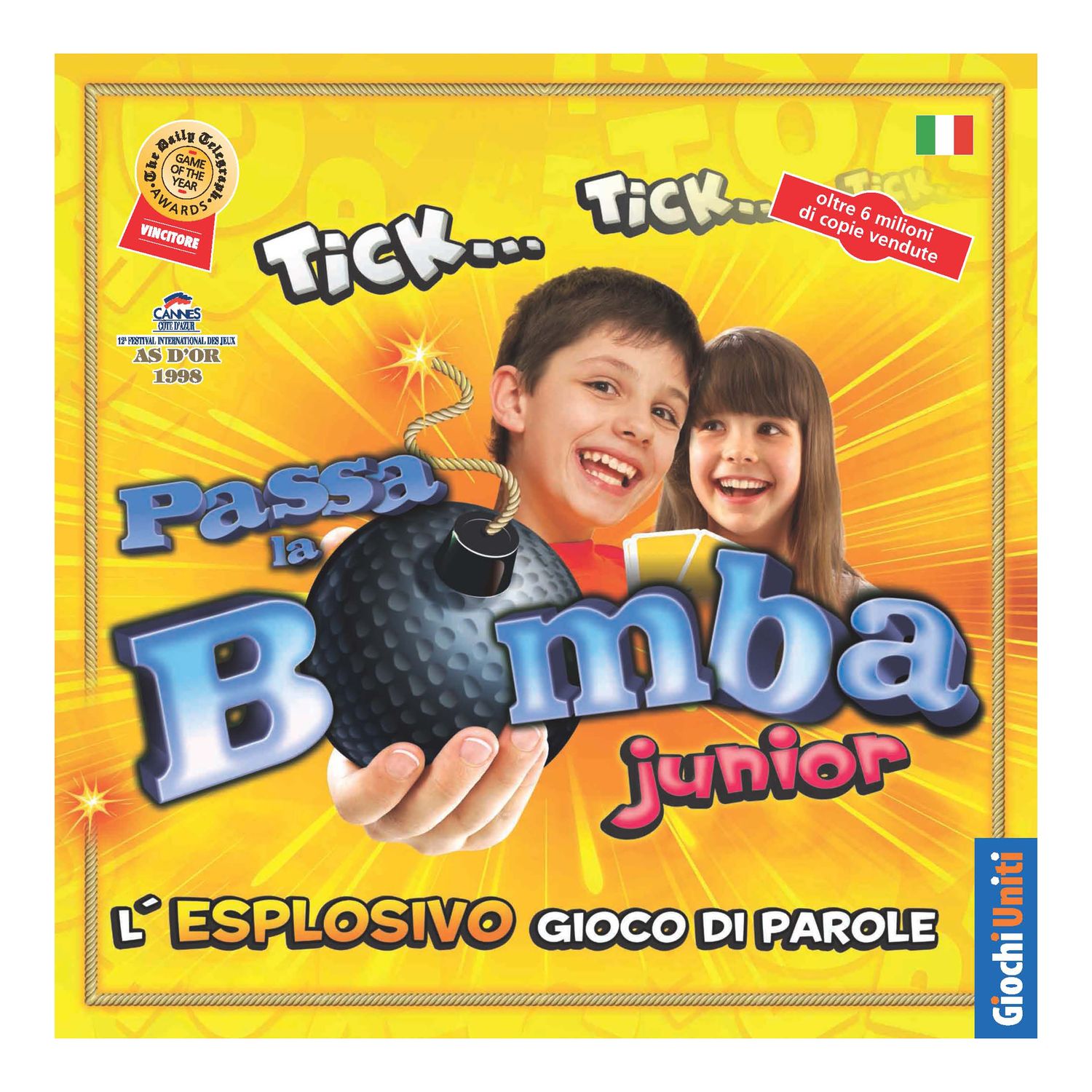 Passa la bomba junior reprint - altro - toys center - 