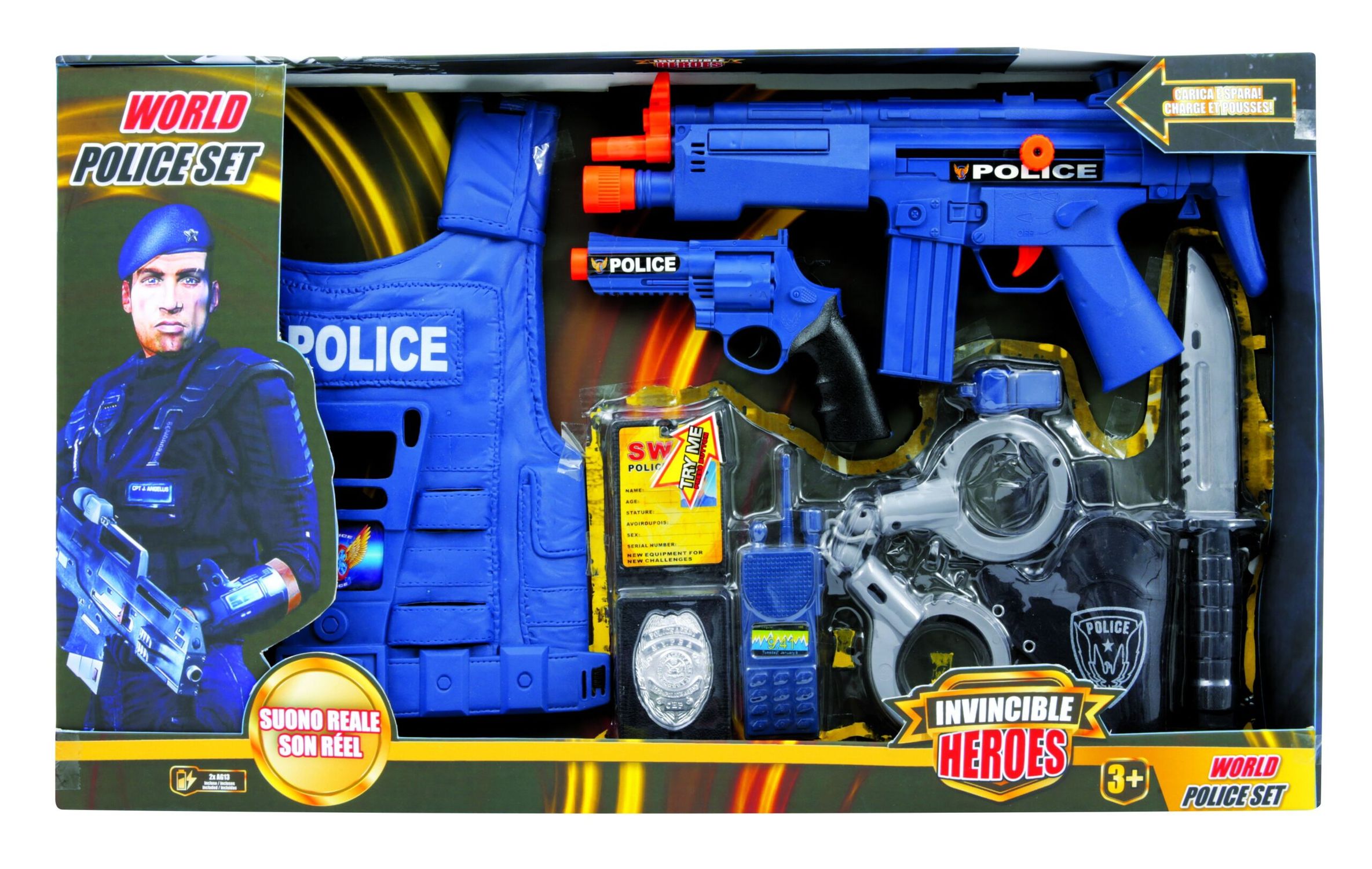 Invincible heroes world police set - INVINCIBLE HEROES