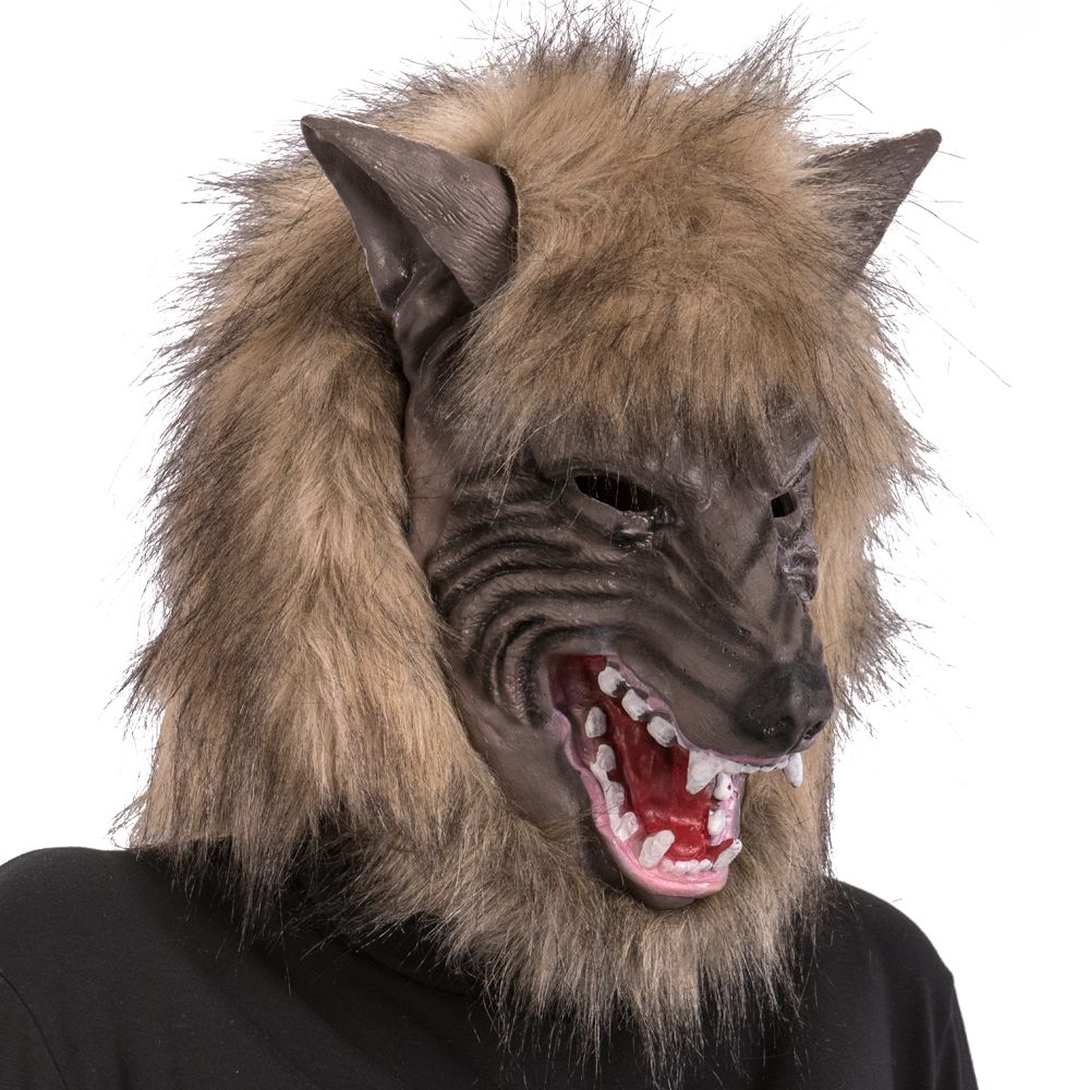 Maschera lupo in fingomma - 
