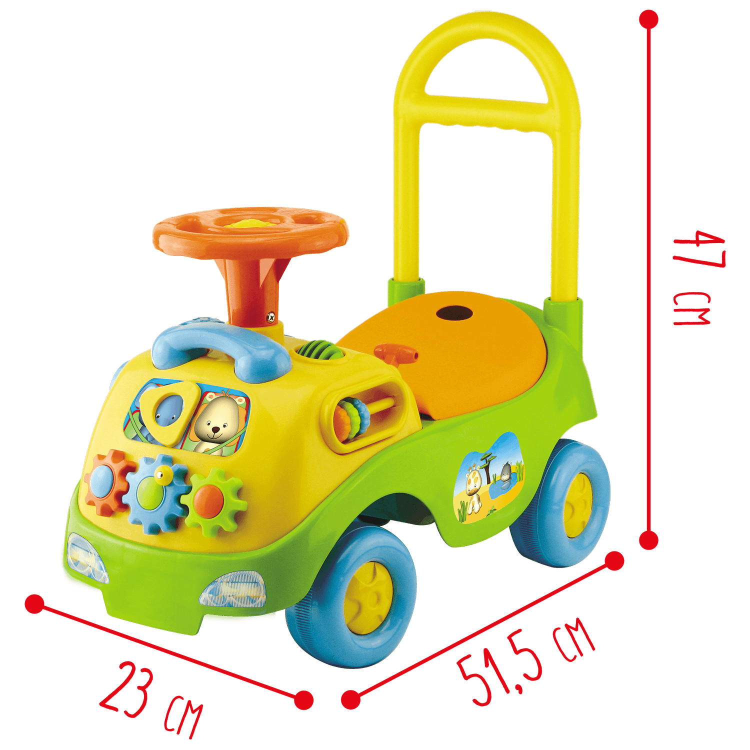 Cavalcabile elettronico (boy) - BABY SMILE