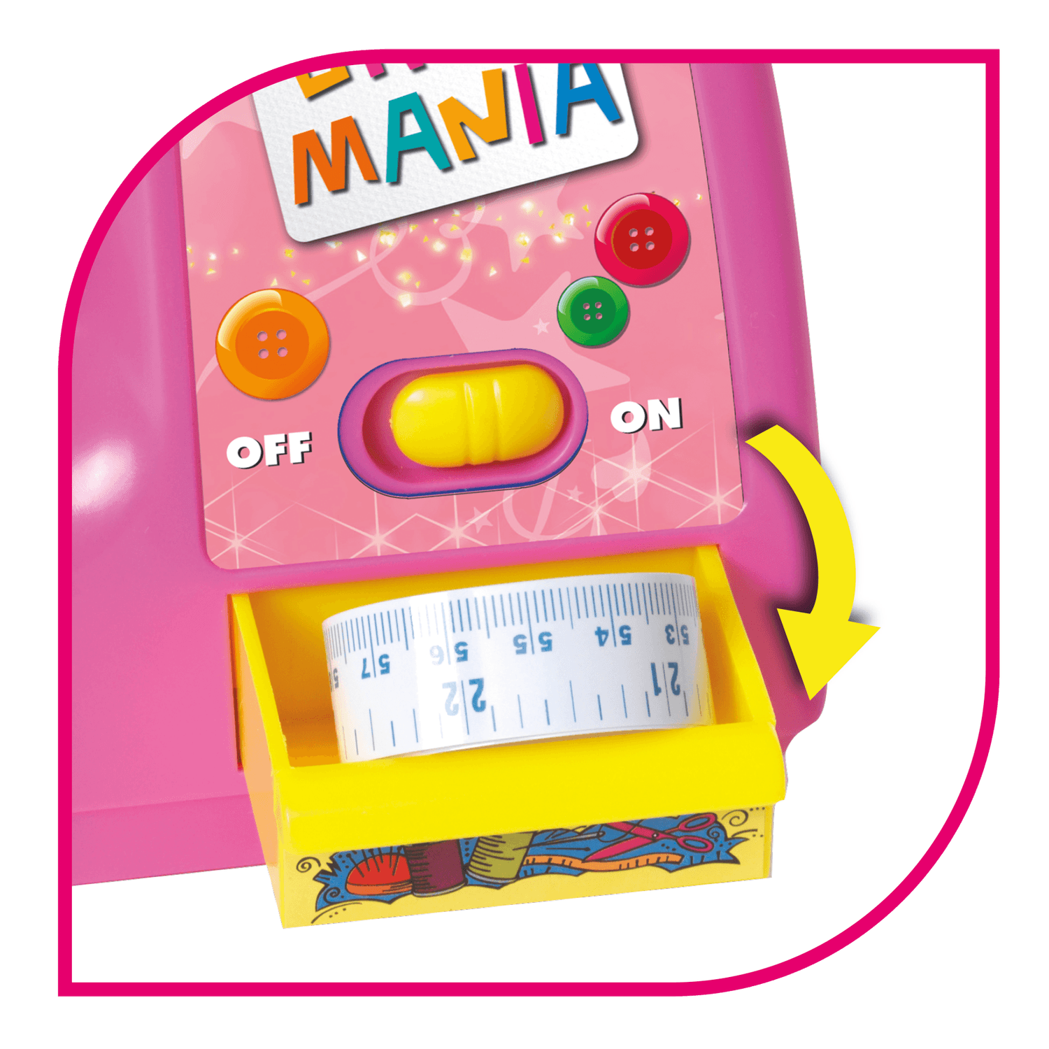 Creamania macchina da cucire con luce e pedale - CREA MANIA