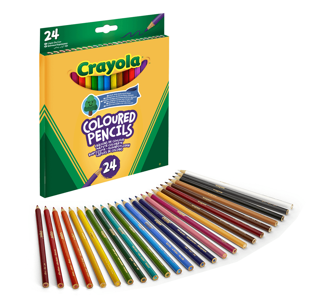 24 matite colorate crayola - CRAYOLA