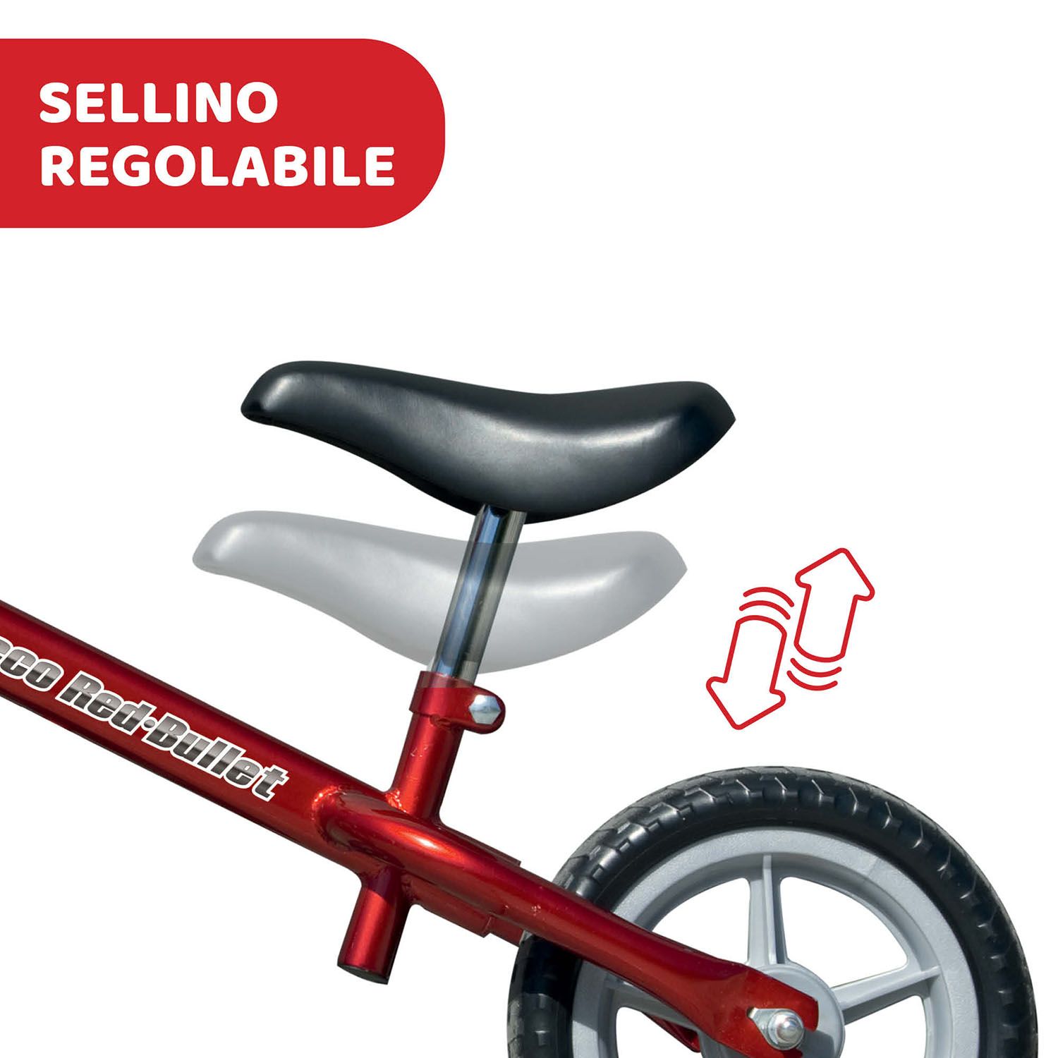 Prima bicicletta red bullet - Chicco