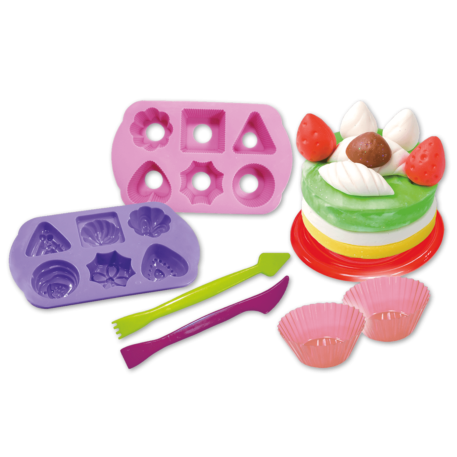 Cupcake set - pasta da modellare - CREA MANIA