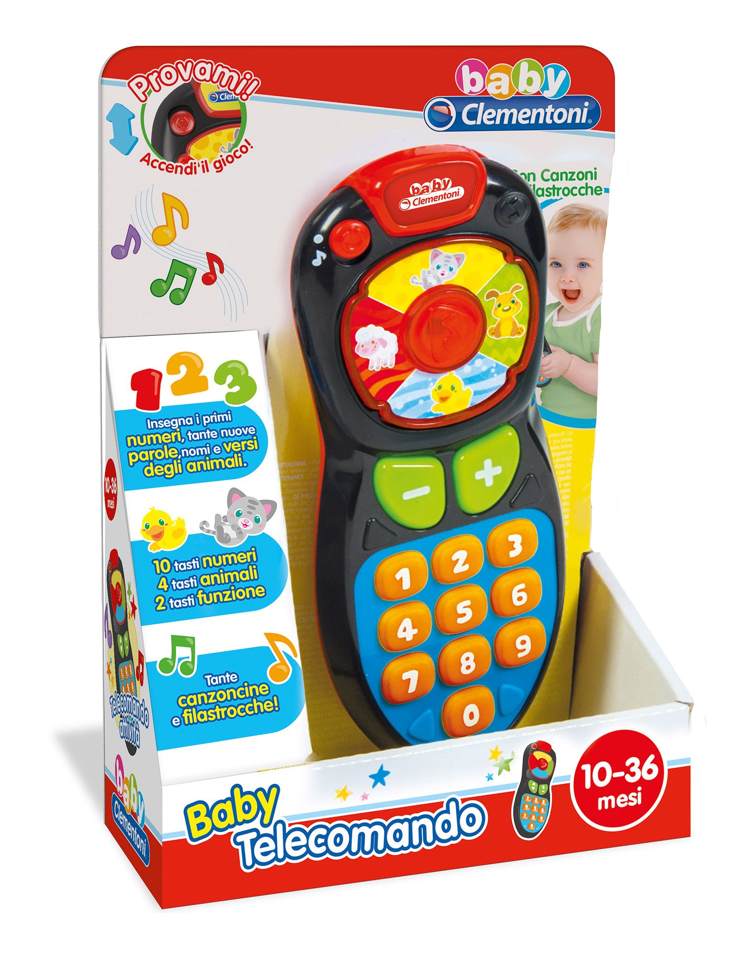 Clementoni - 17156 - baby telecomando - BABY CLEMENTONI