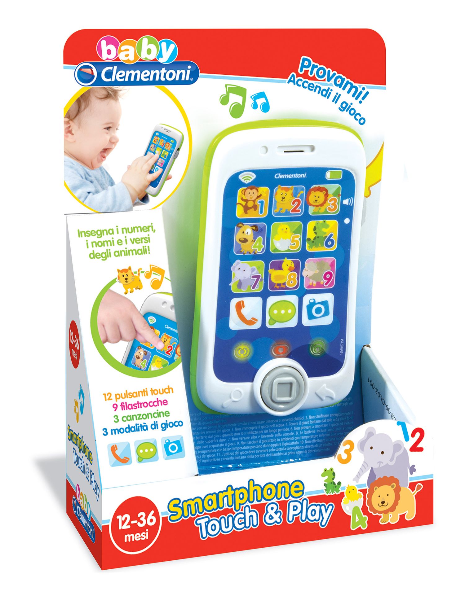 Clementoni - 14969 - smartphone touch & play - BABY CLEMENTONI