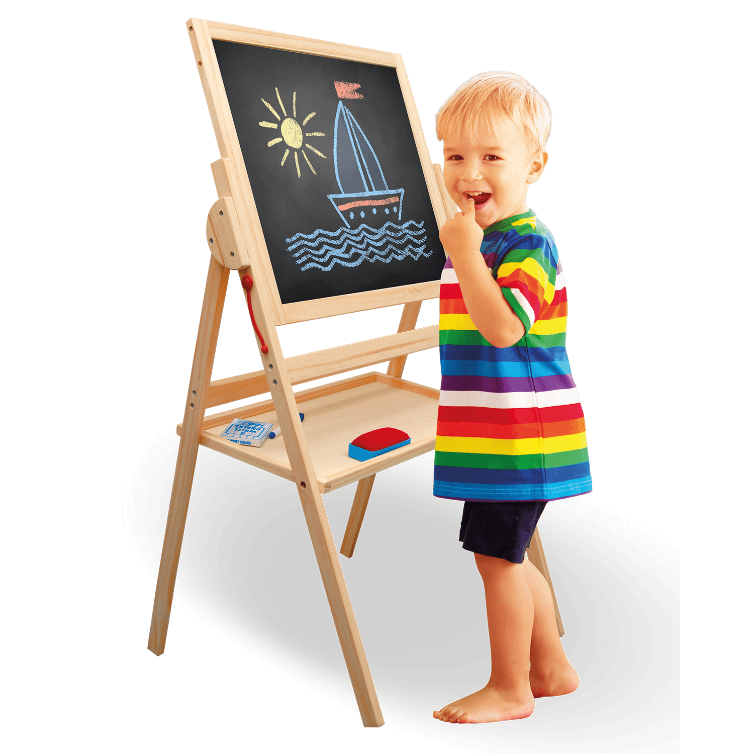 Lavagna in legno - CREA MANIA