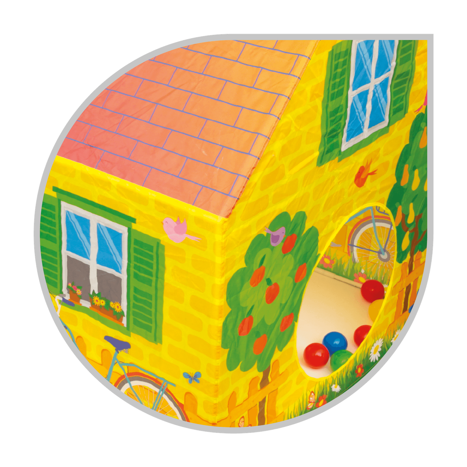 Tenda casetta con giardino - SUN&SPORT