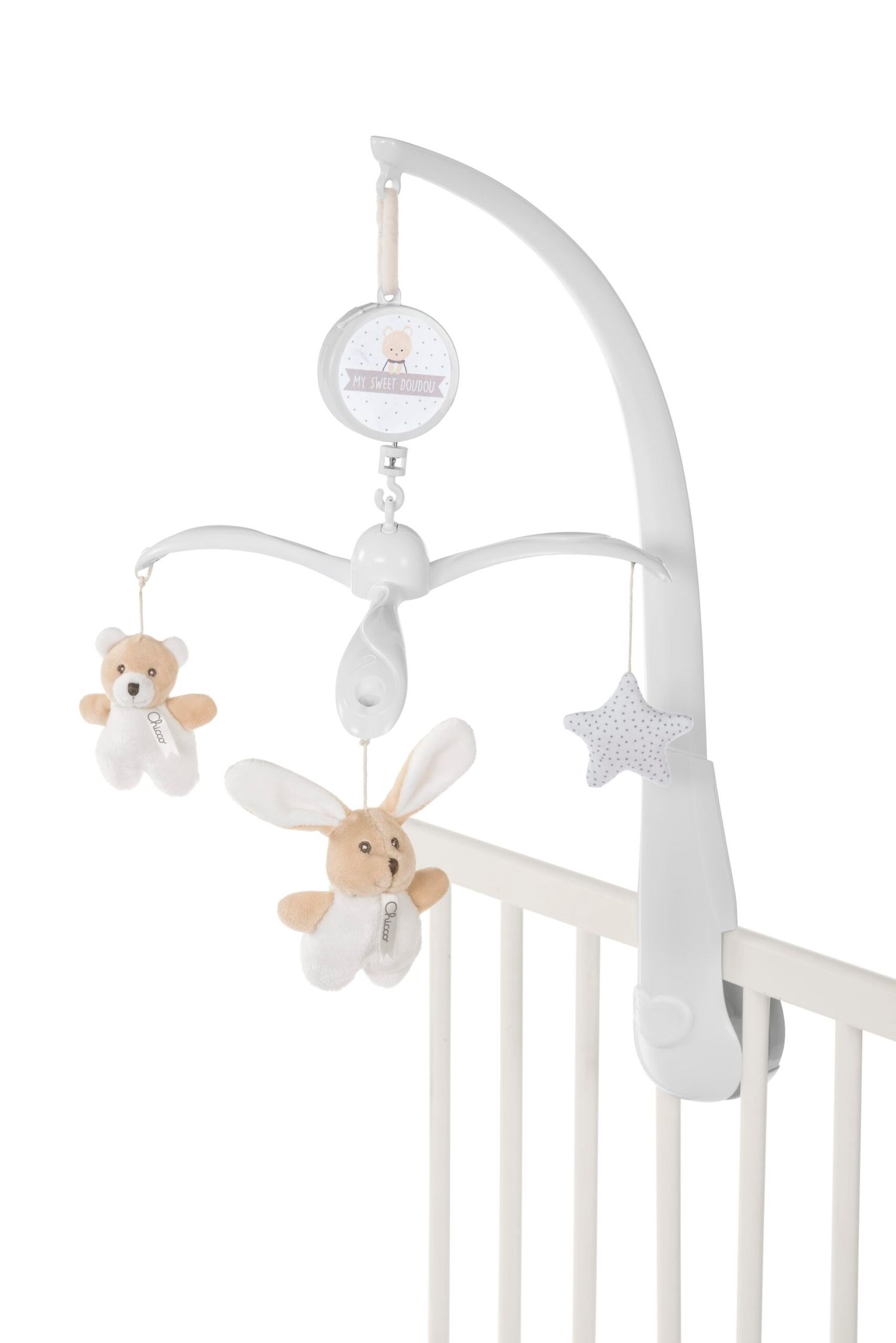 Giostrina dell'orsetto e coniglietto - chicco - toys center - Chicco