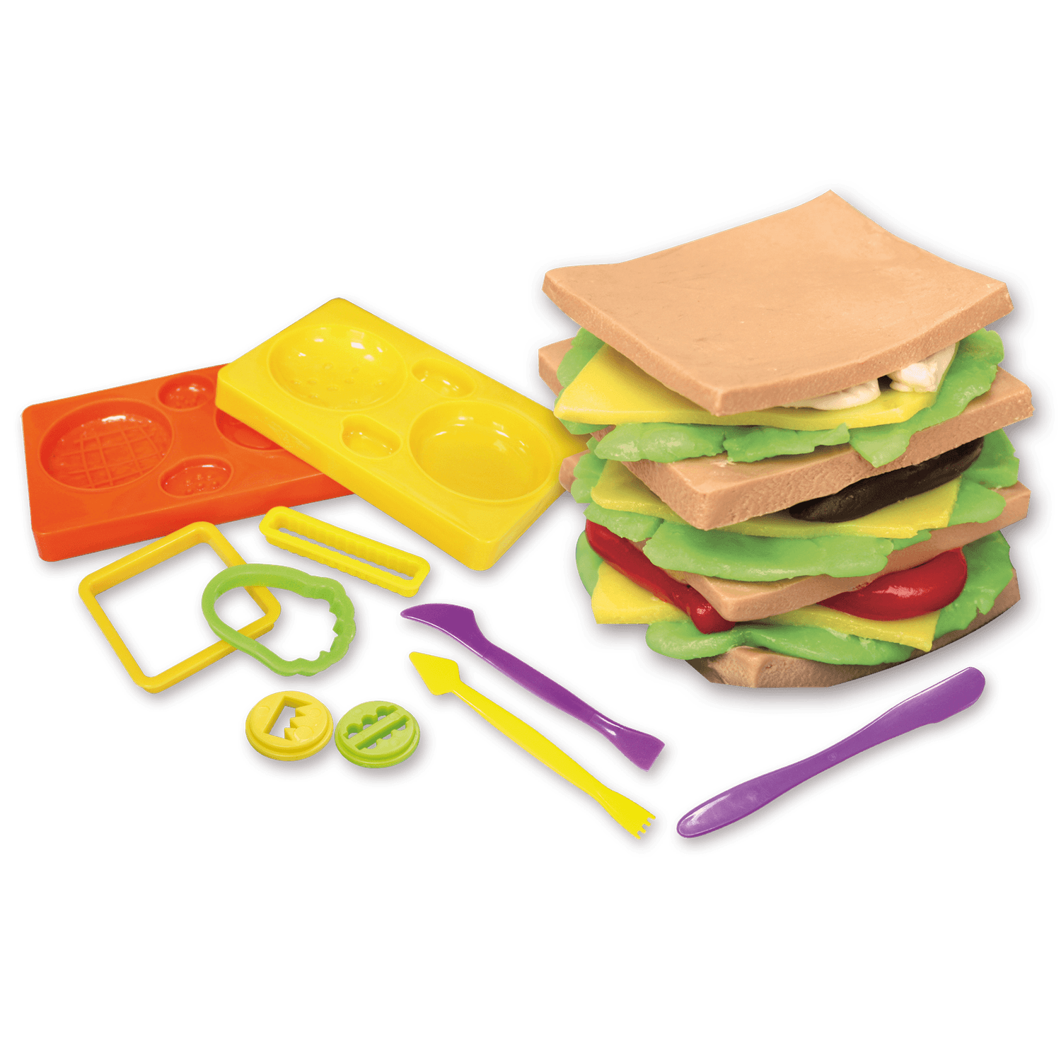 Hamburger set - pasta da modellare - CREA MANIA