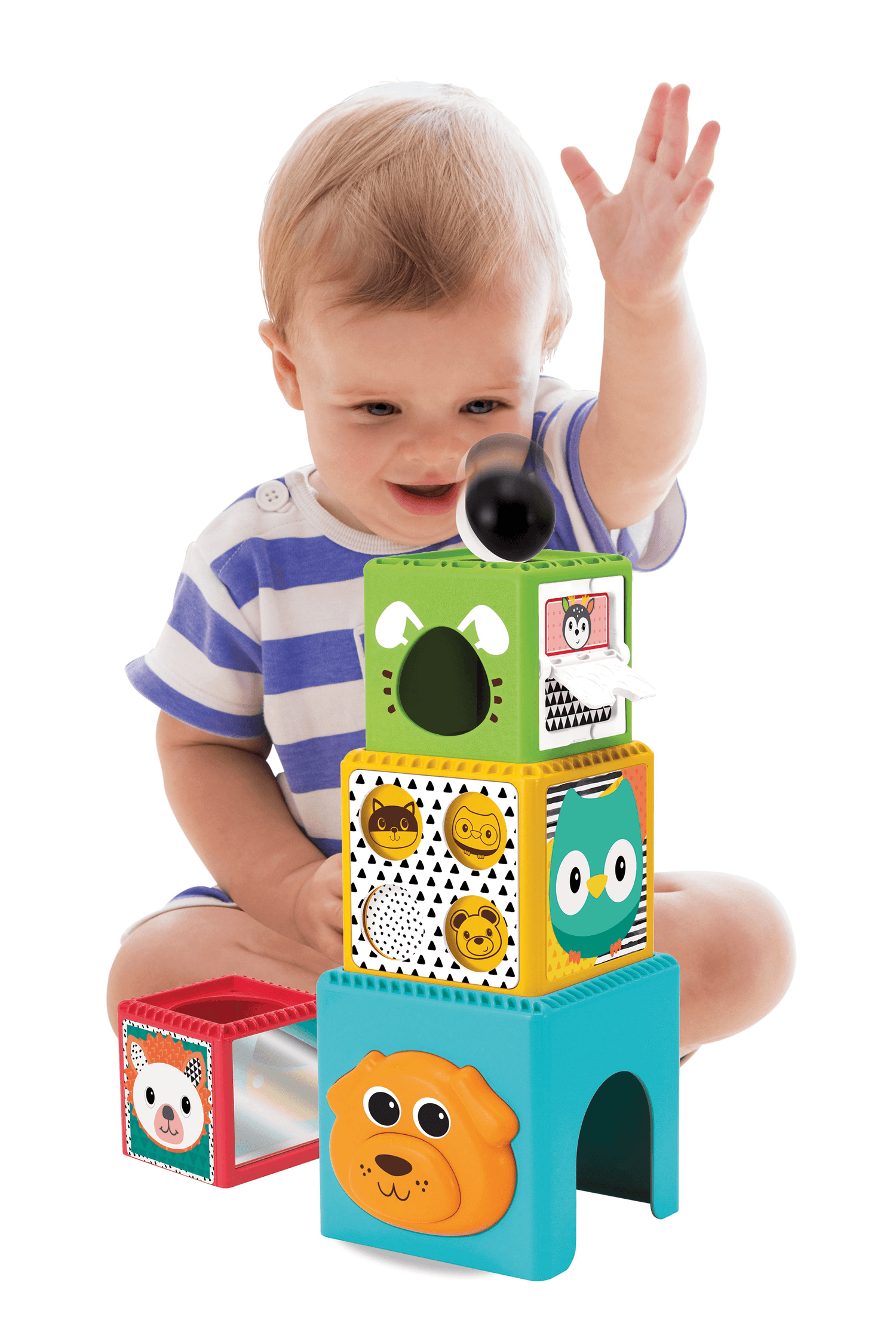 Bkids gioco con cubi e palla - B-KIDS
