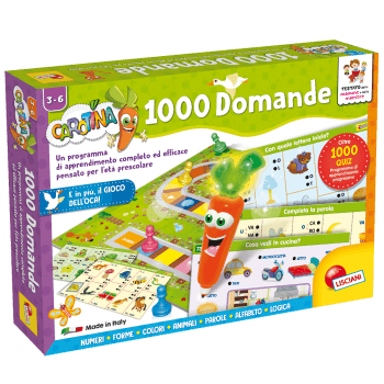 Carotina penna parlante 1000 domande - carotina - toys center - LISCIANI