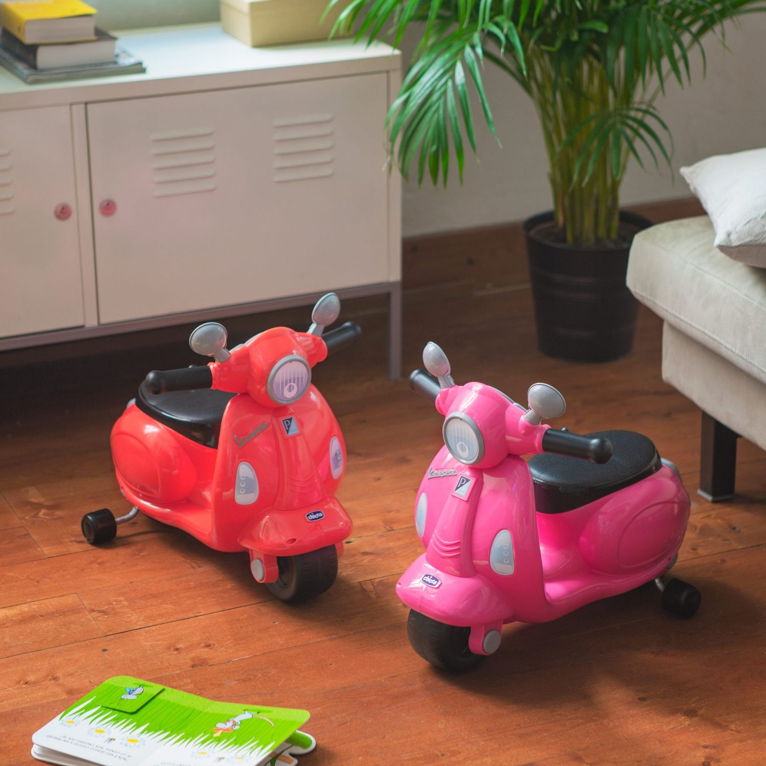 Cavalcabile vespa primavera rossa - Chicco