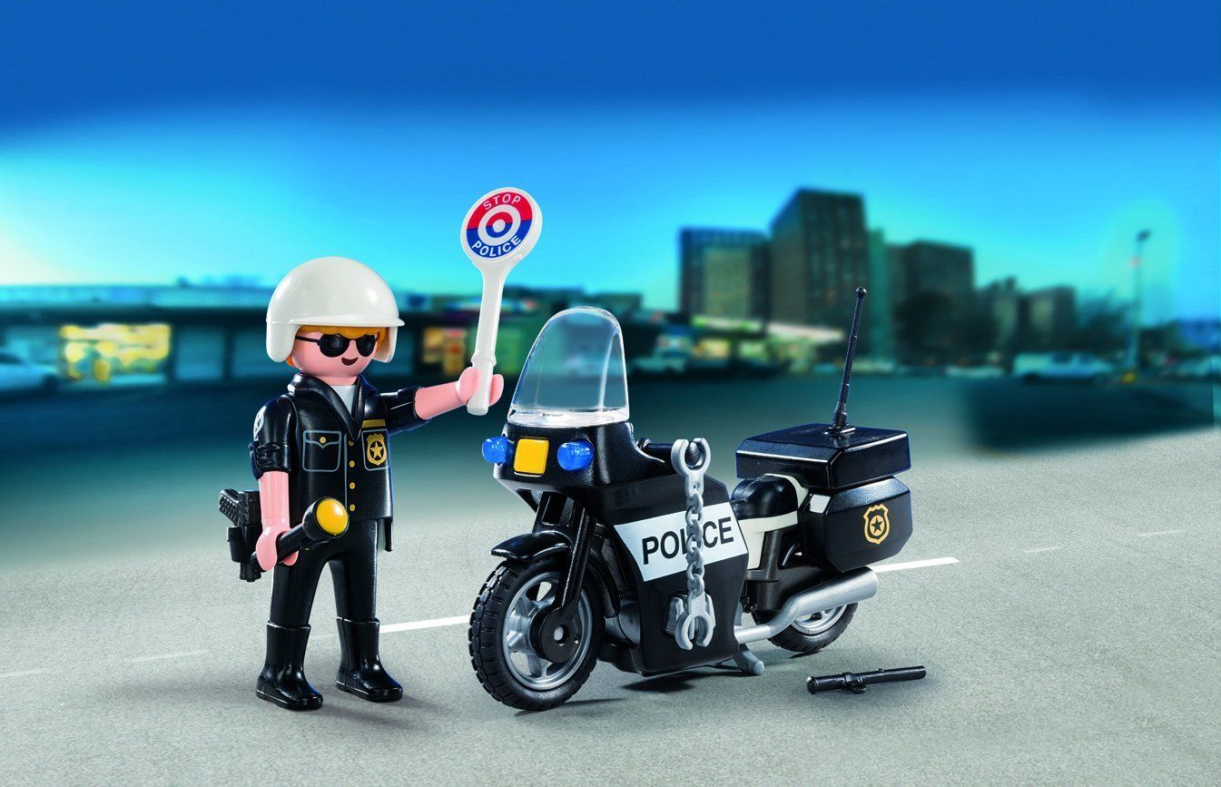 5648 - carry case polizia - altro - toys center - Playmobil