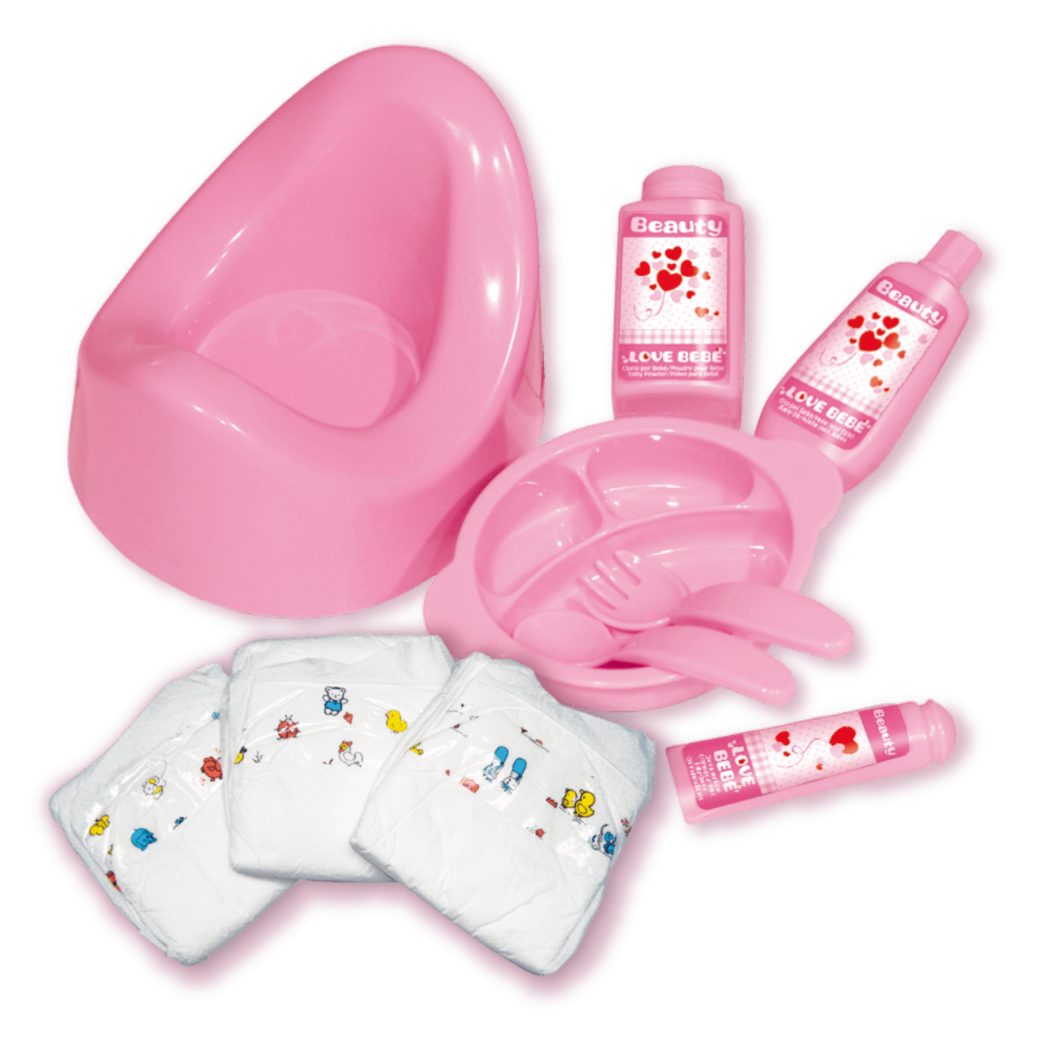 Set pappa e bagnetto - LOVE BEBÈ