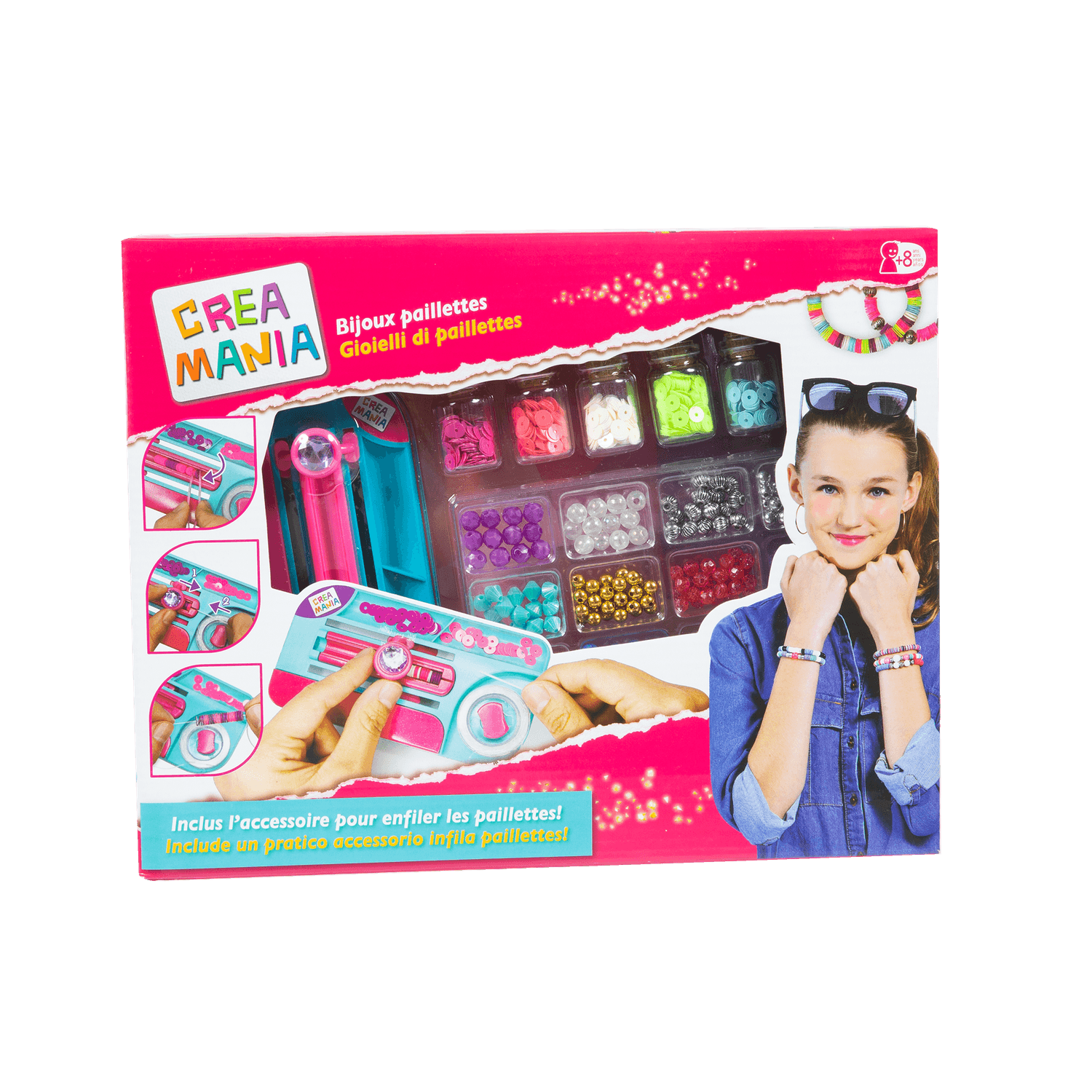 Gioielli di pailettes - CREA MANIA