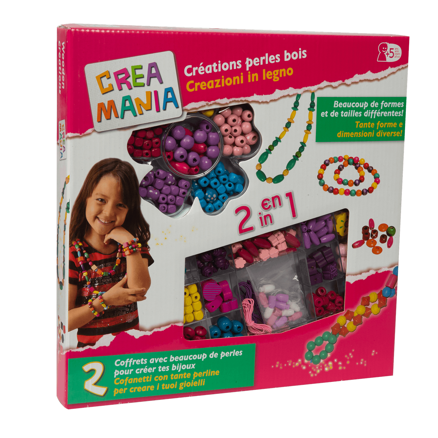 Creazioni perle in legno - CREA MANIA