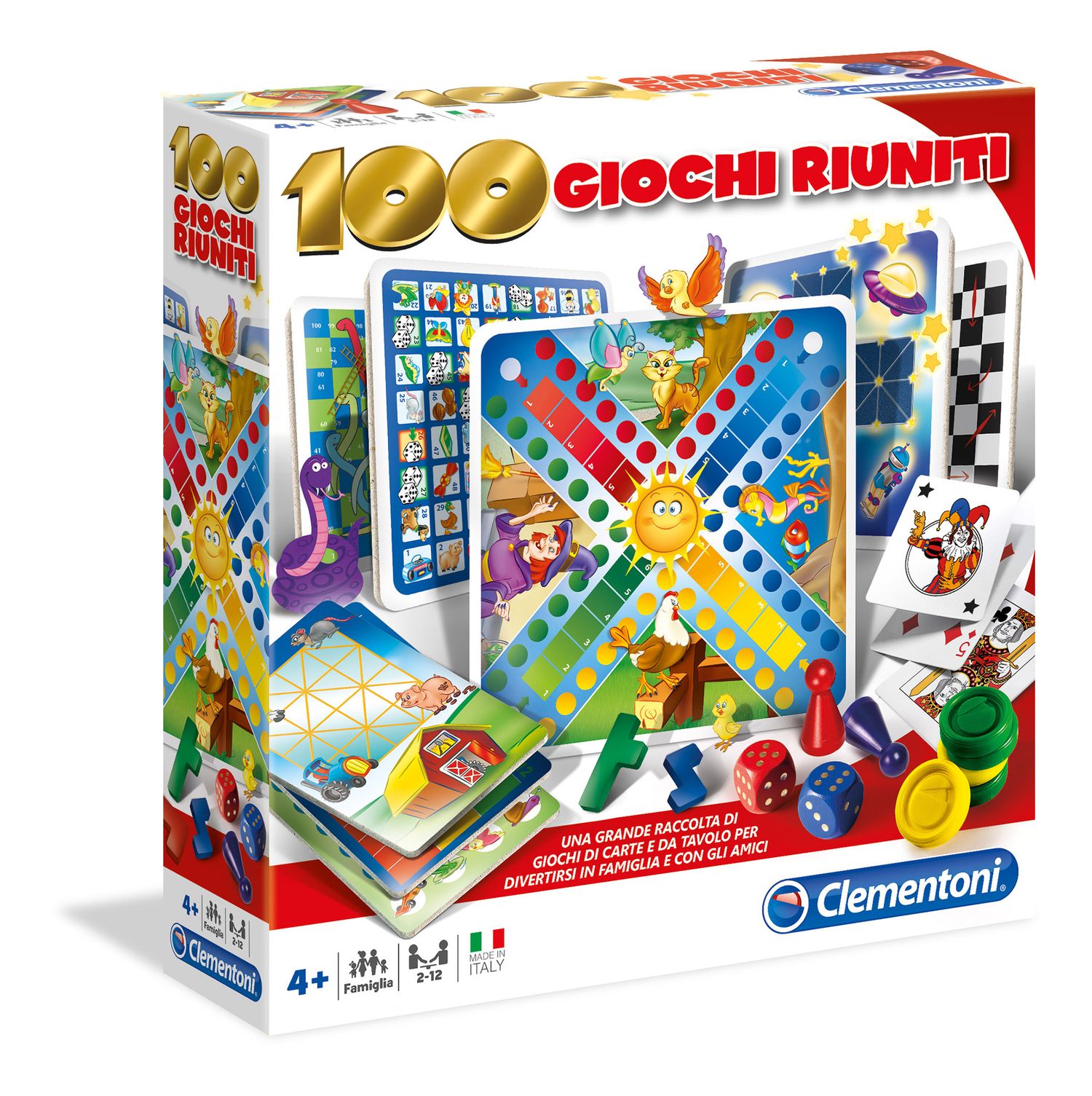 Clementoni - 12952 - 100 giochi riuniti - CLEMENTONI