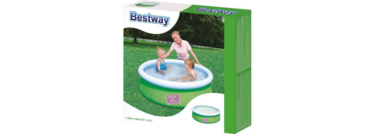 Bestway la mia prima piscina fast set 152x38 cm - Bestway