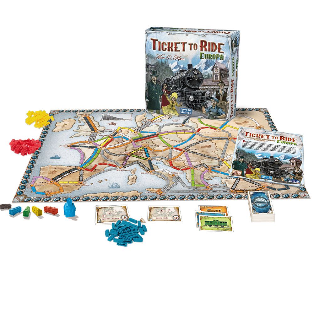 Ticket to ride europa - ASMODEE