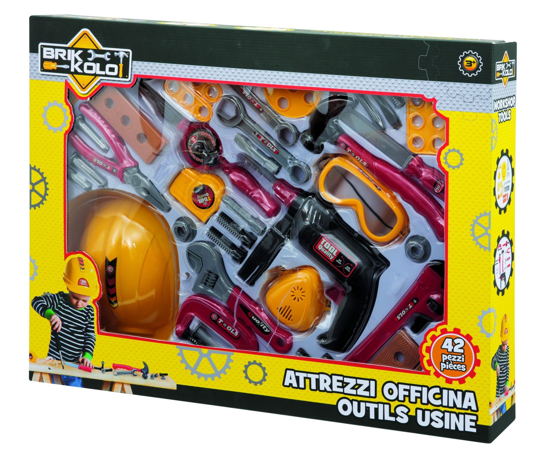 Deluxe tool set - brikkolo - marche esclusive - BRIKKOLO