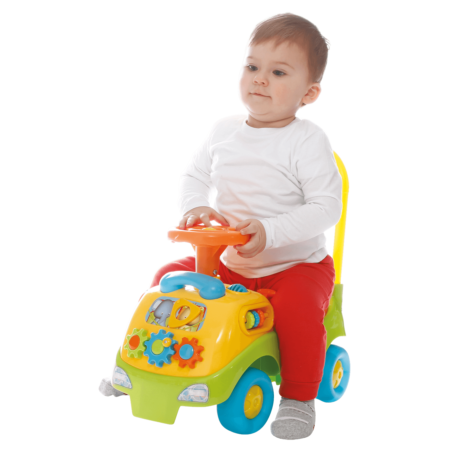 Cavalcabile elettronico (boy) - BABY SMILE