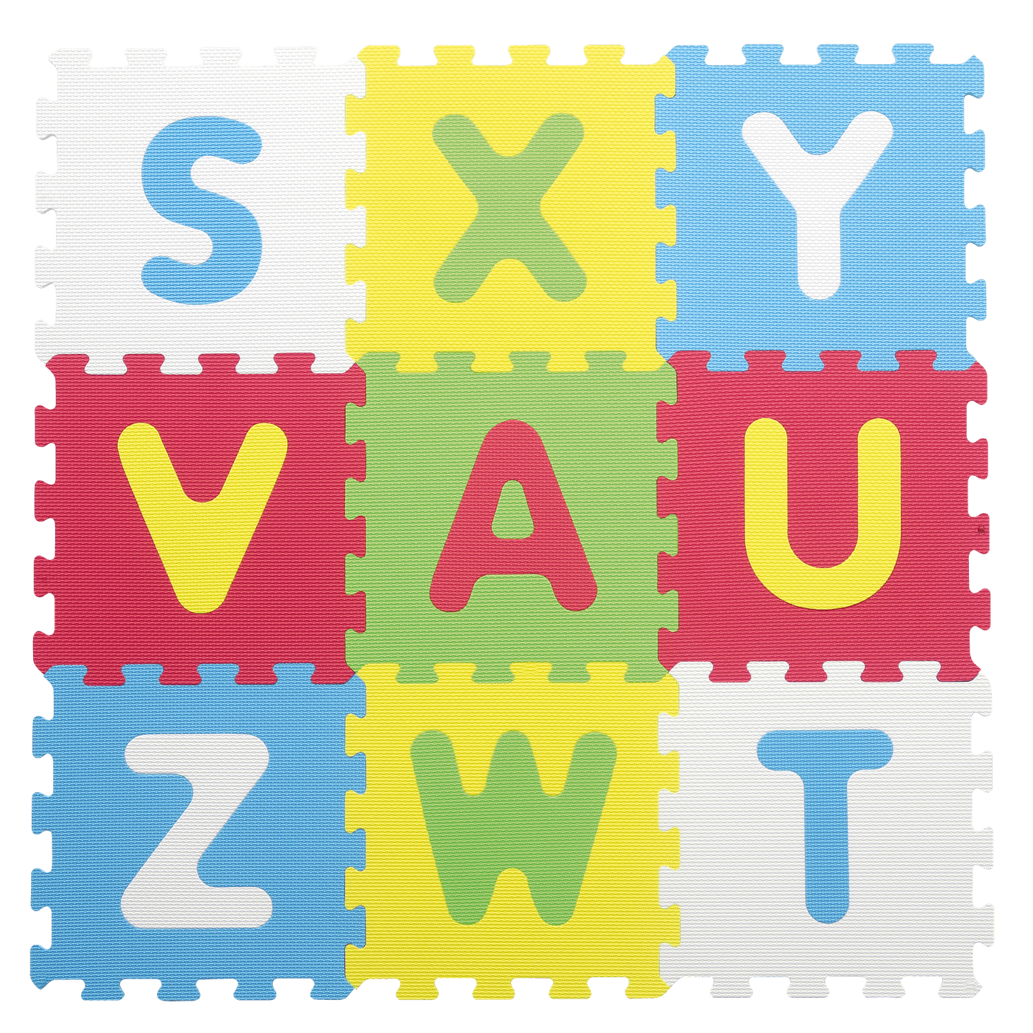 Tappeto puzzle lettere 9pz - BABY SMILE