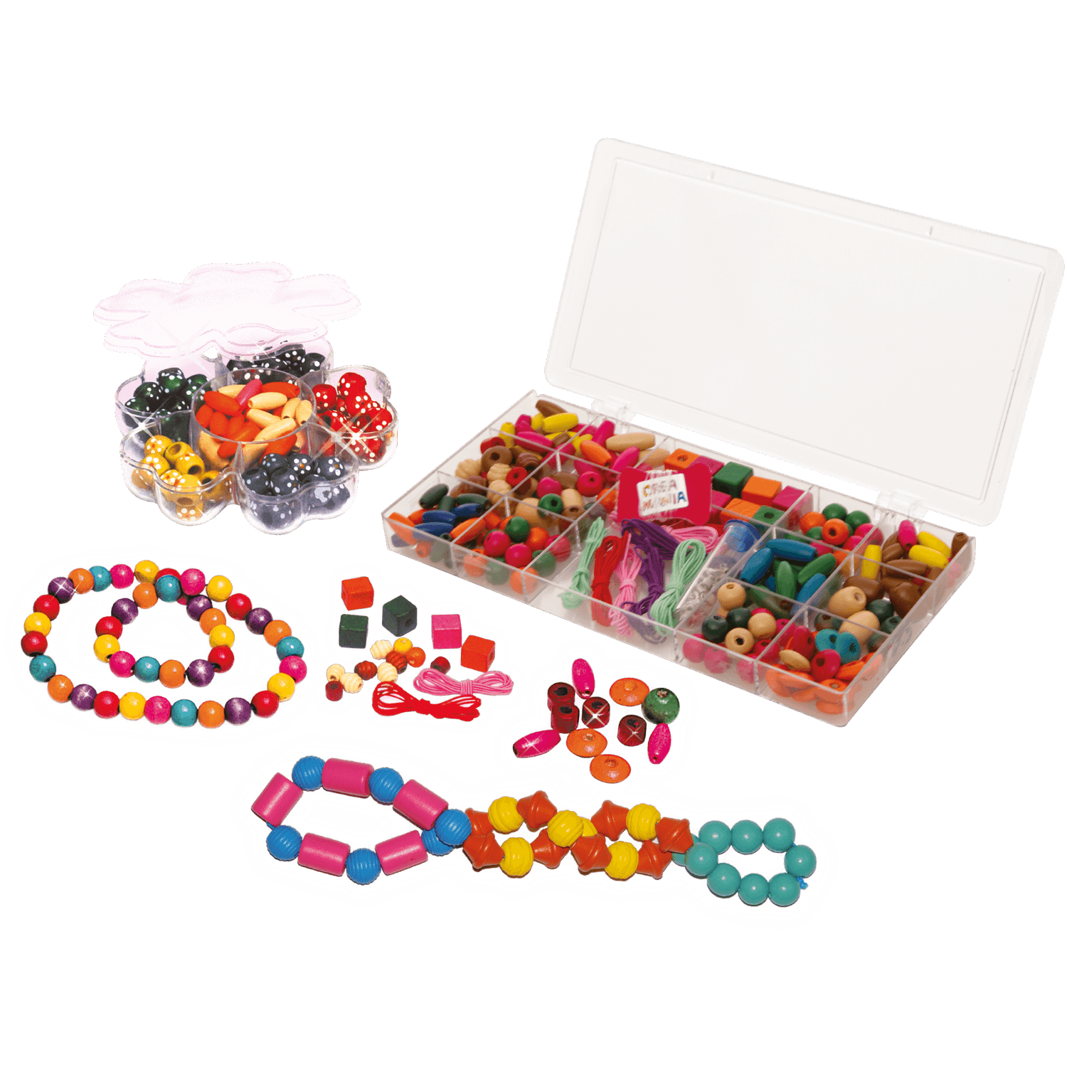 Creazioni perle in legno - CREA MANIA