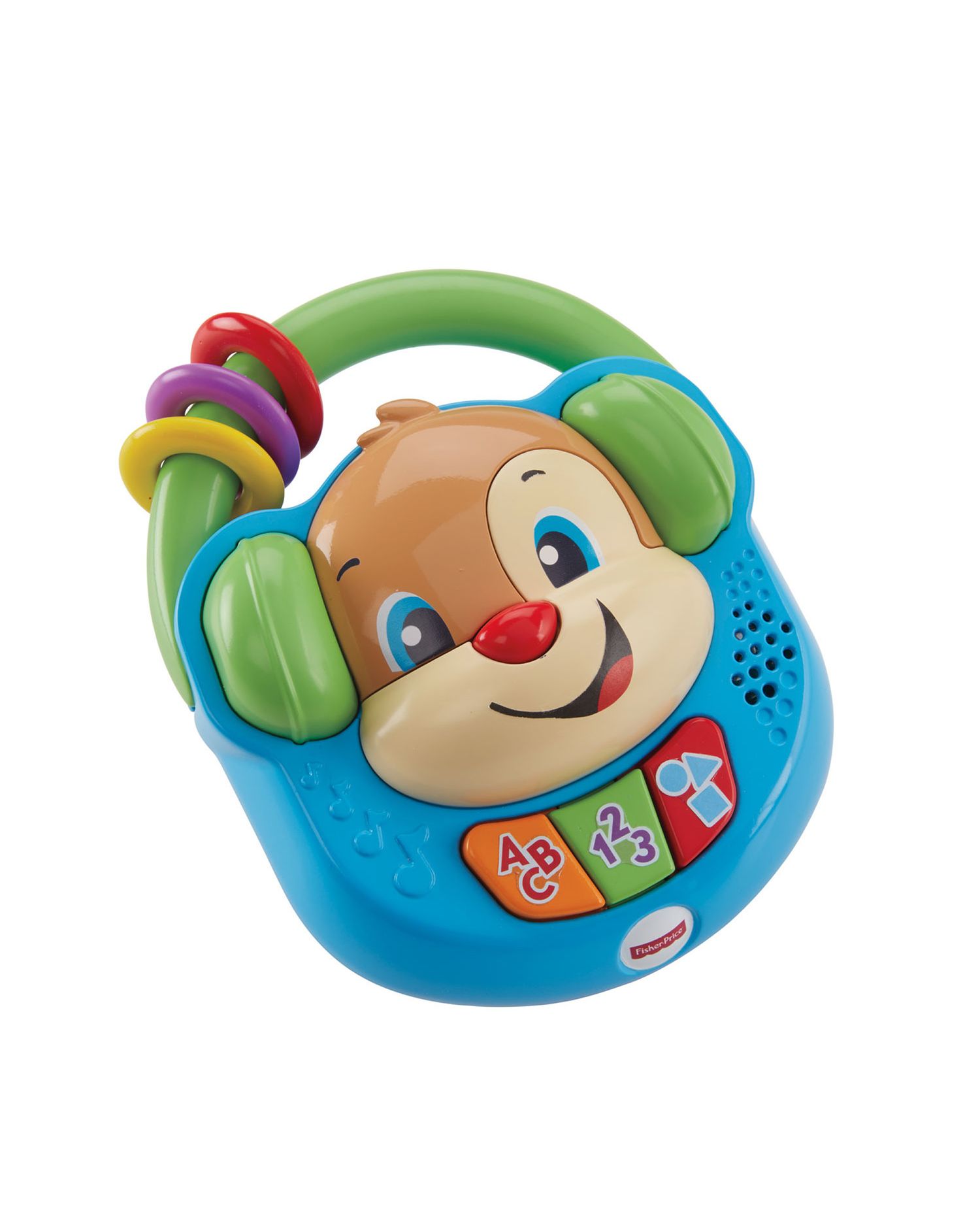Fisher-price, lettore musicale canta e impara, giocattolo elettronico ridi impara 6-36 mesi - FISHER-PRICE