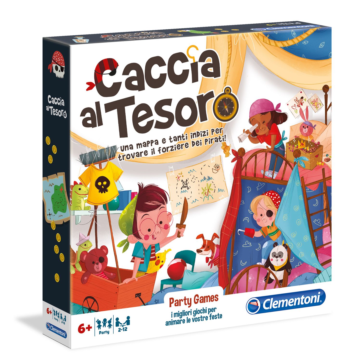 Clementoni - 16153 - party games - caccia al tesoro - CLEMENTONI