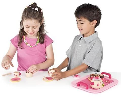 Vassoio da tè in legno - sevi - Trudi