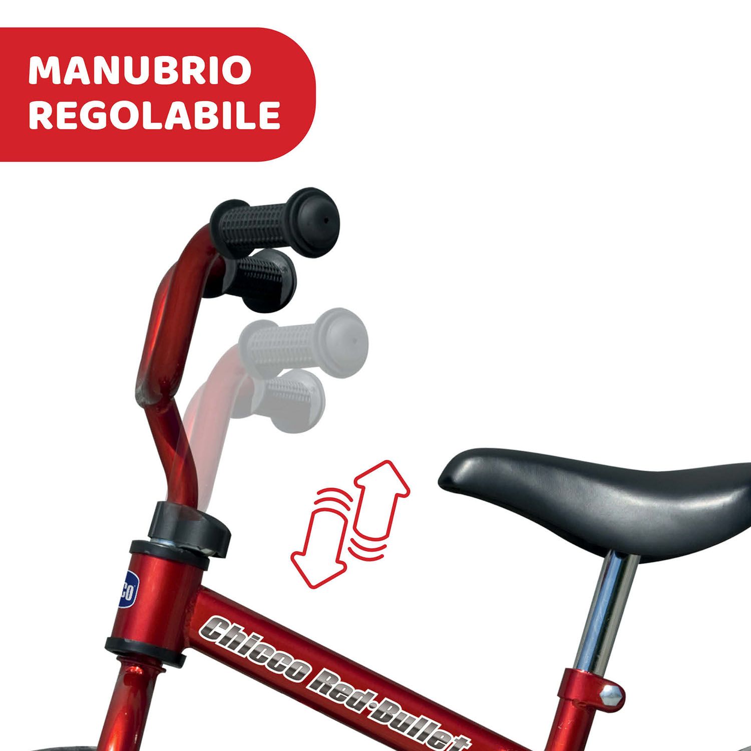 Prima bicicletta red bullet - Chicco