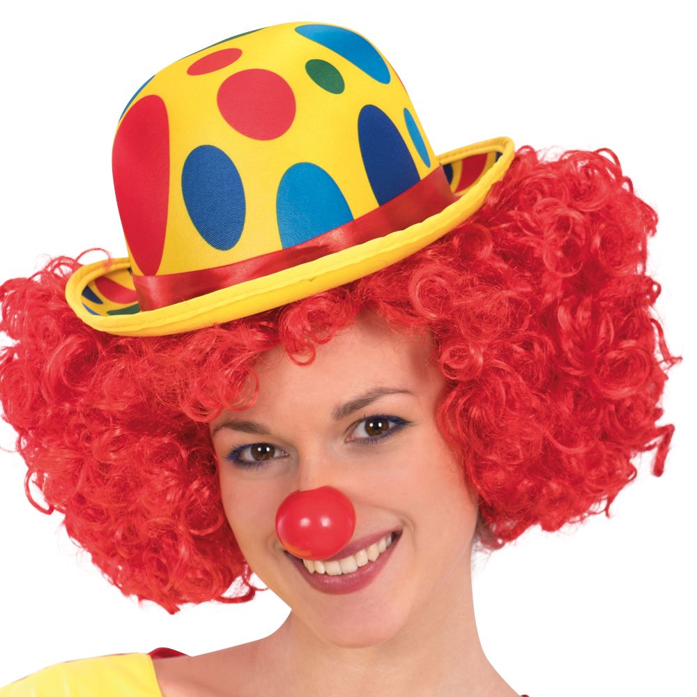 Bombetta gialla a pois in raso - 