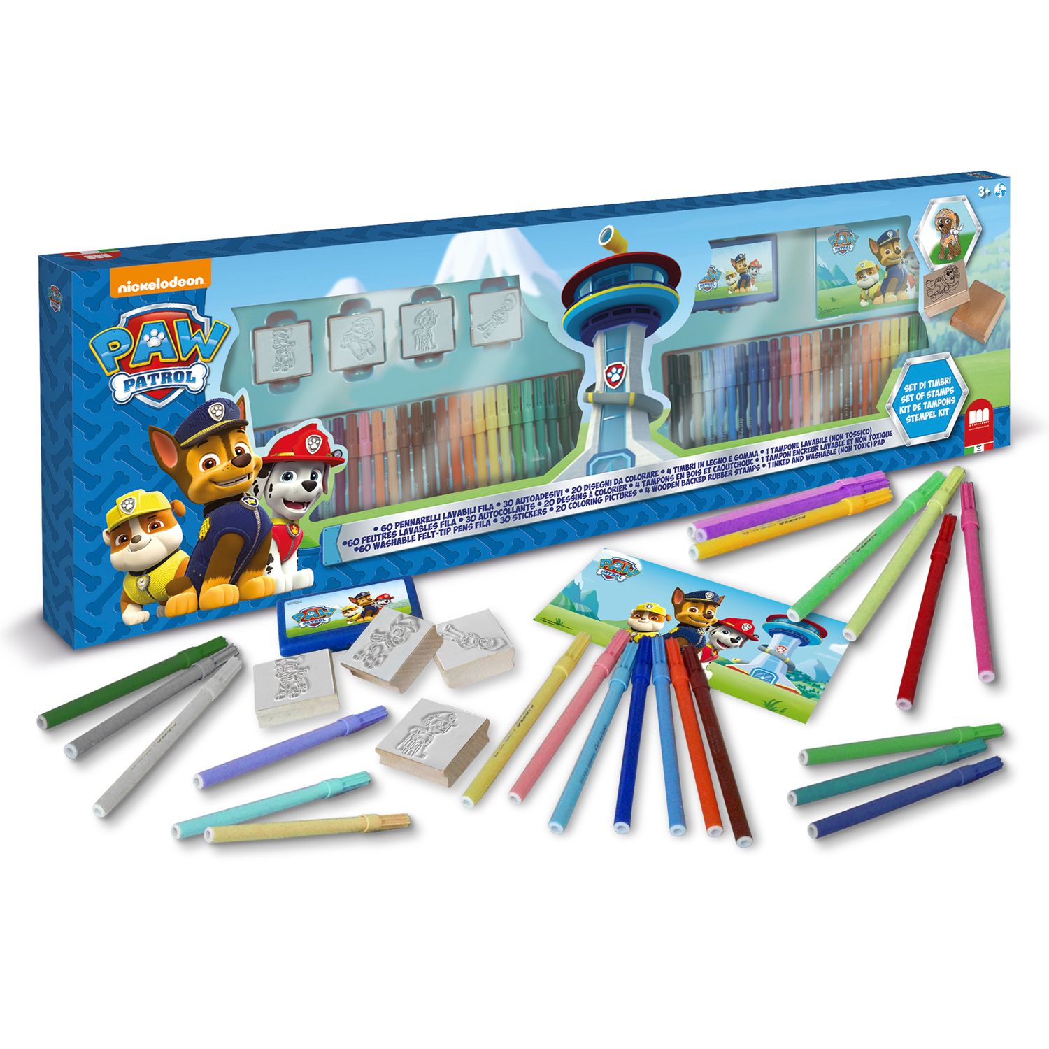 Multiprint - pennarelli paw patrol - giocattoli toys center - Paw Patrol