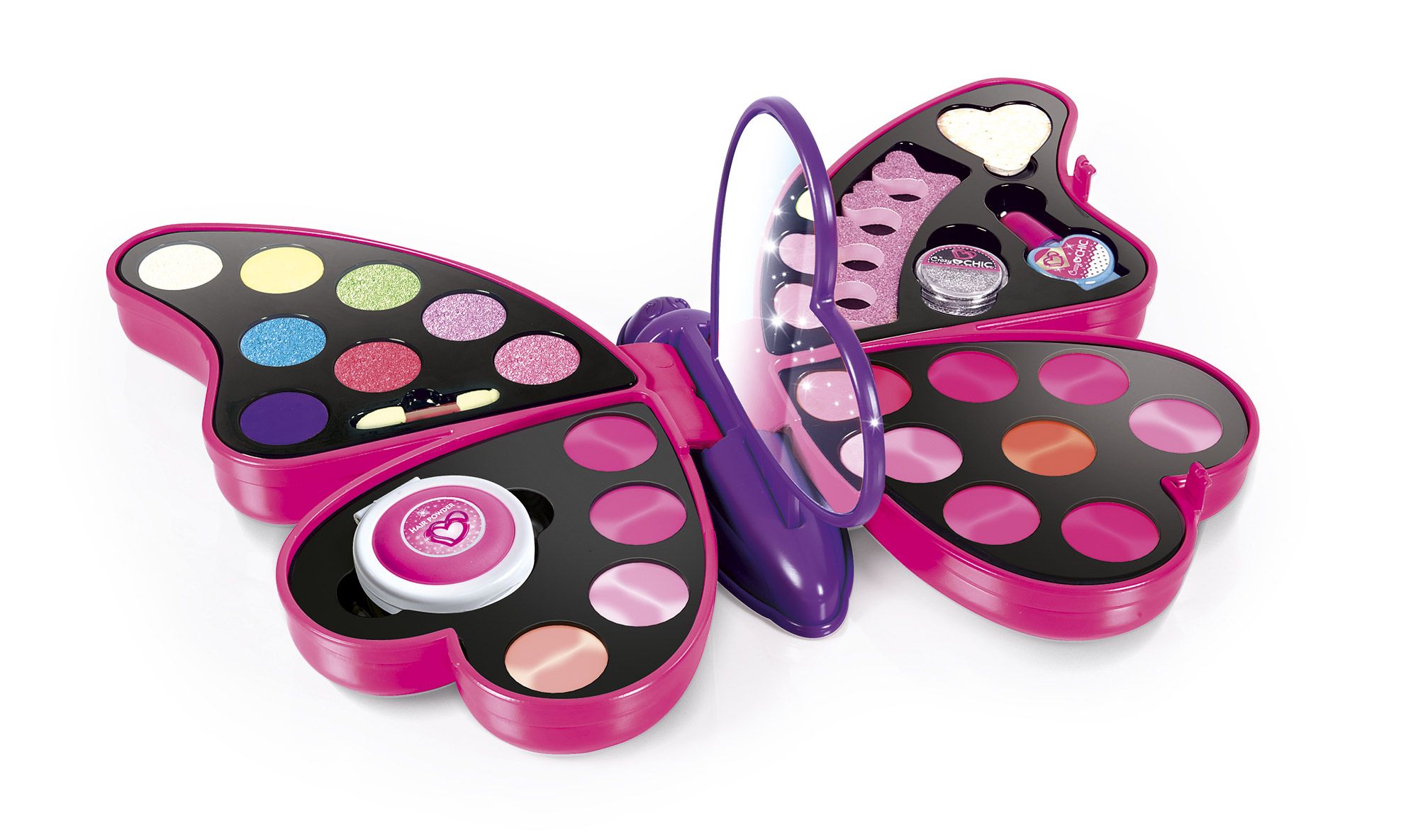 Crazy chic - butterfly beauty set - CLEMENTONI, CRAZY CHIC