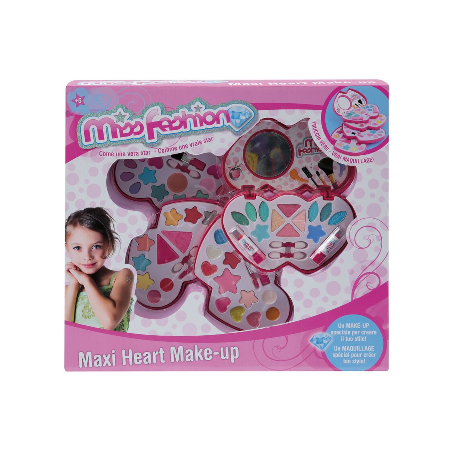 Maxi heart make up - MISS FASHION