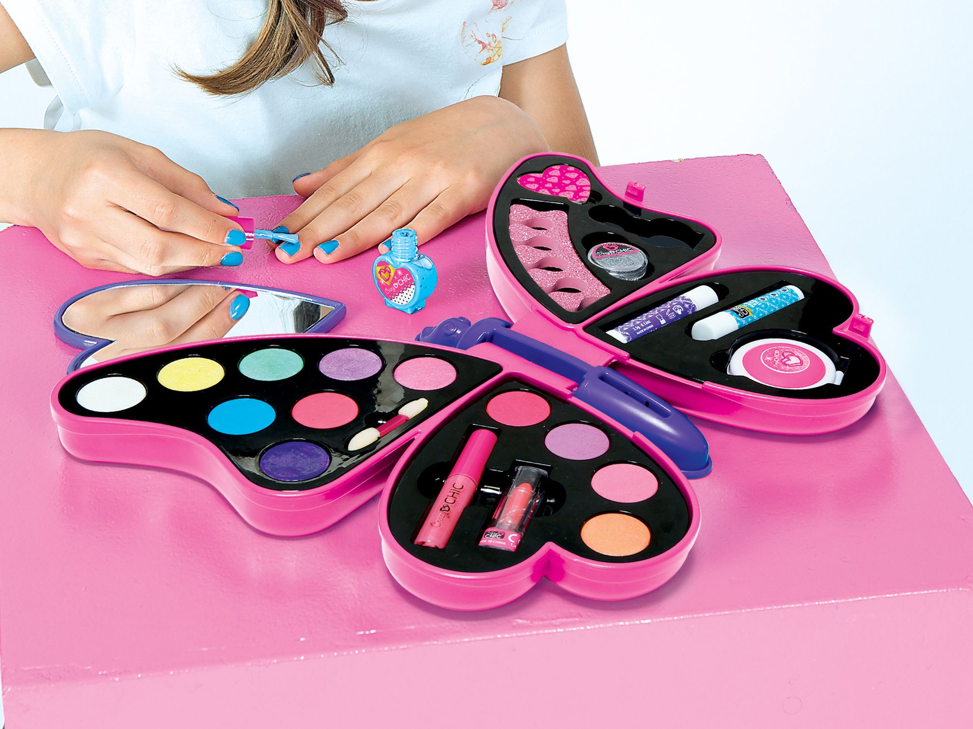 Crazy chic - butterfly beauty set - CLEMENTONI, CRAZY CHIC