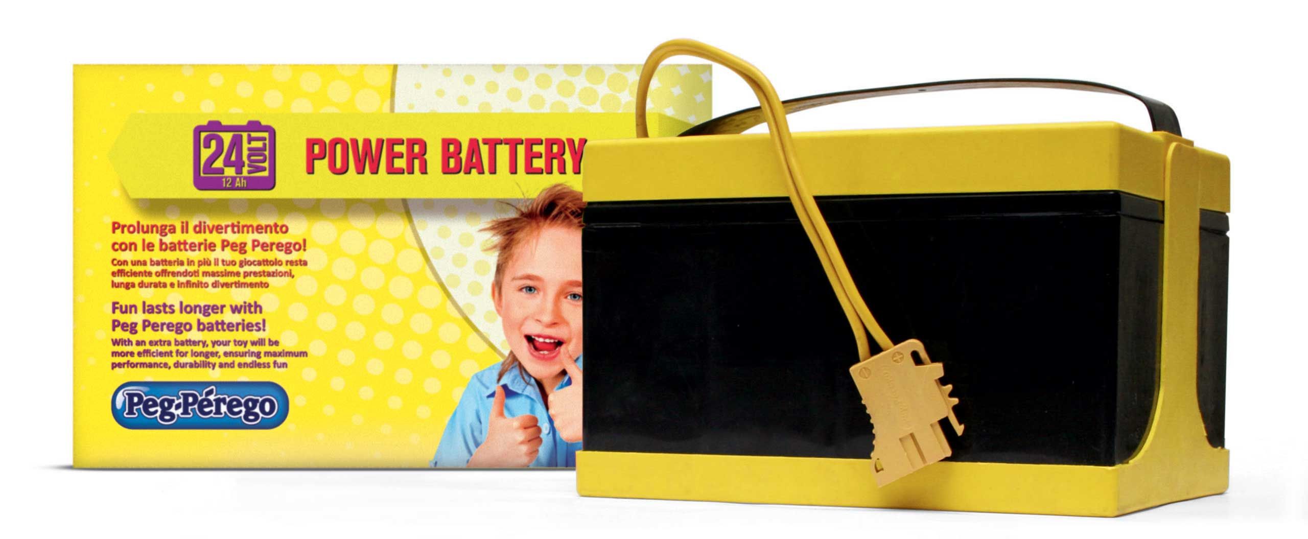 Batteria 24v 12 ah - peg perego - Peg Perego