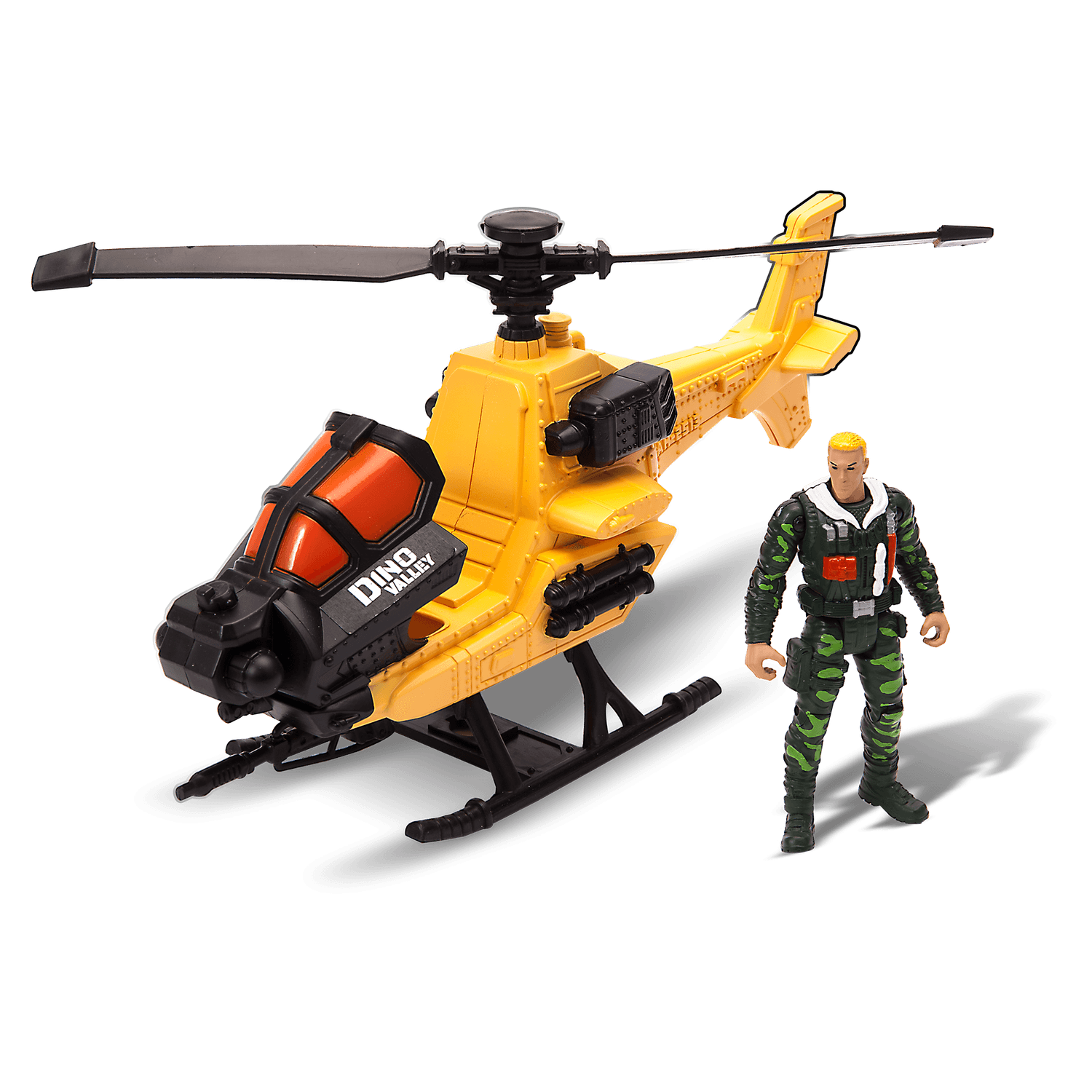 Playset dinosauro con veicolo - INVINCIBLE HEROES