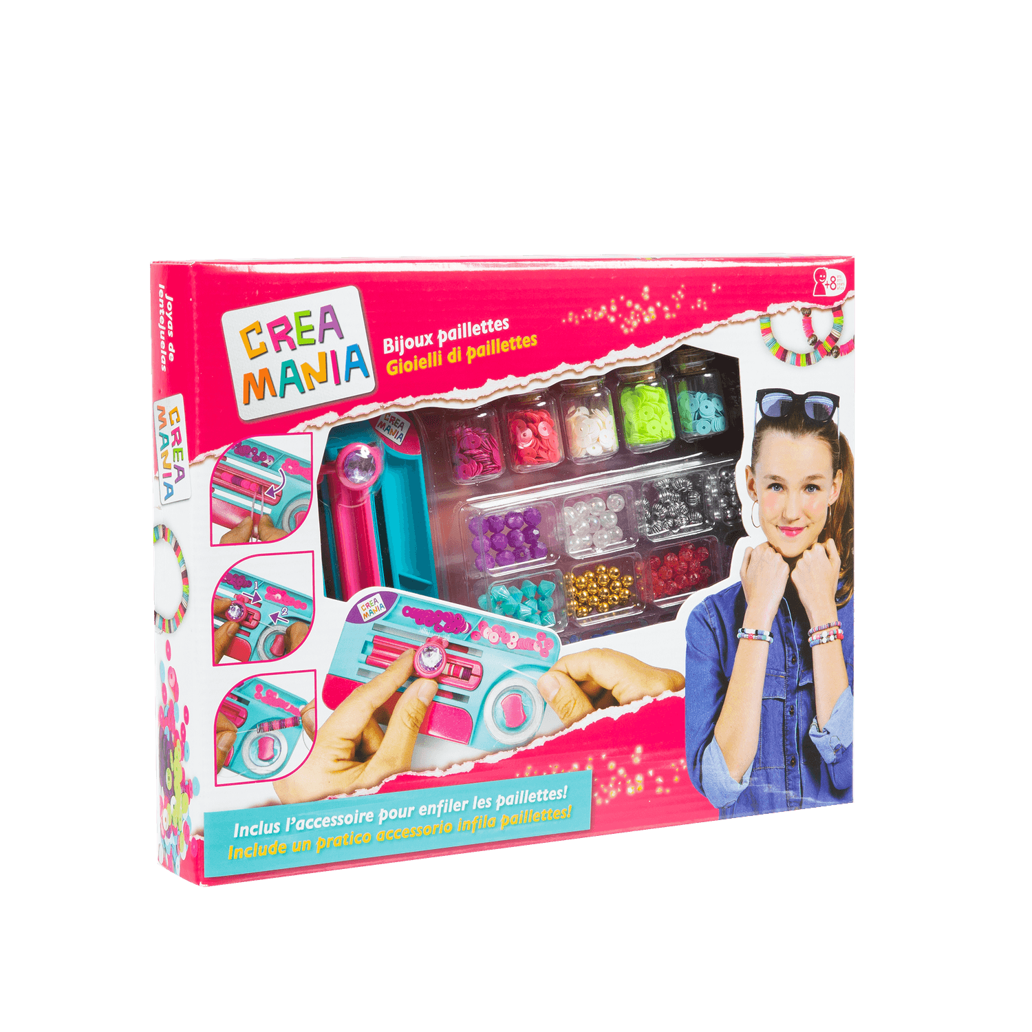 Gioielli di pailettes - CREA MANIA