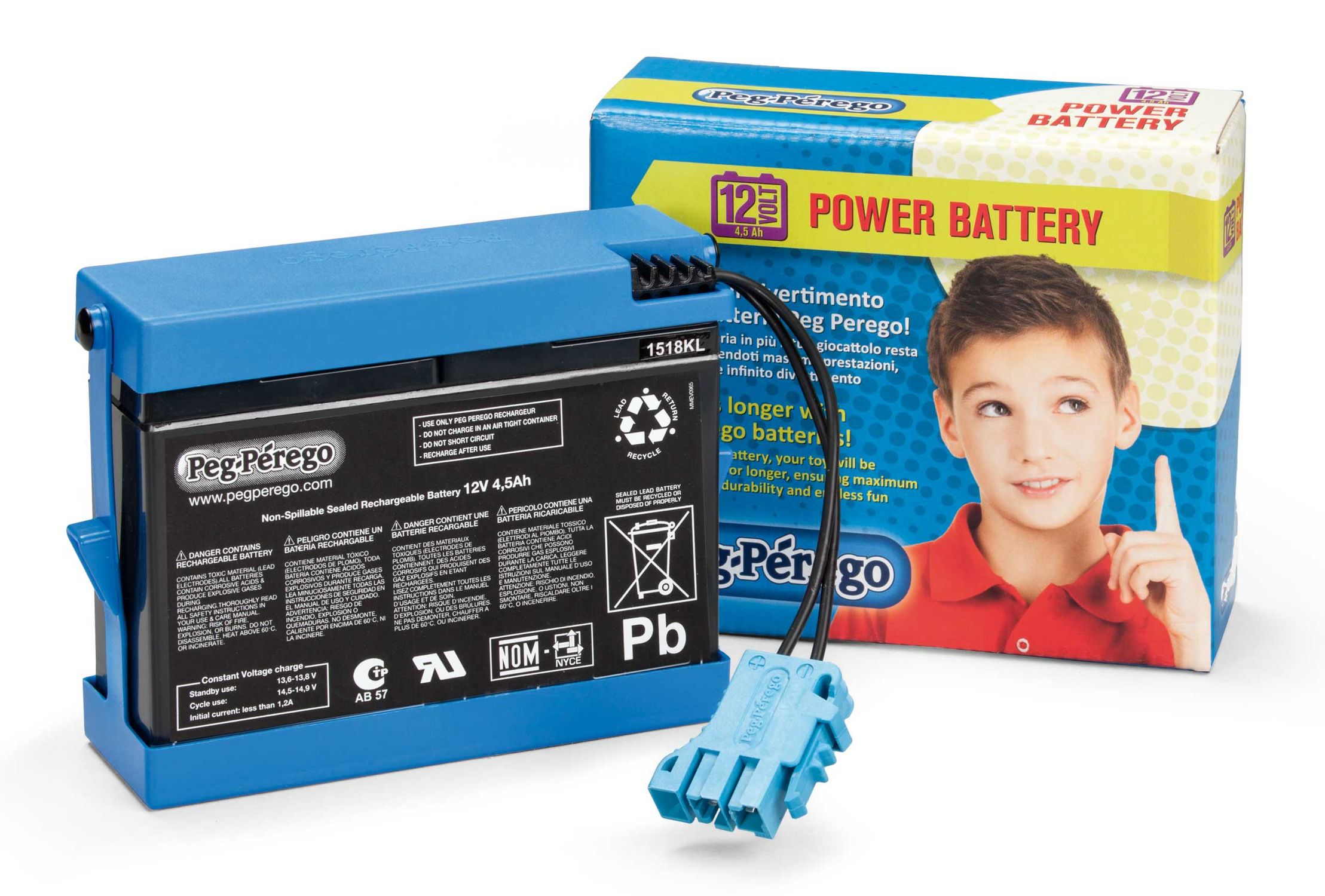 Batteria 12v 4,5ah - peg perego - Peg Perego