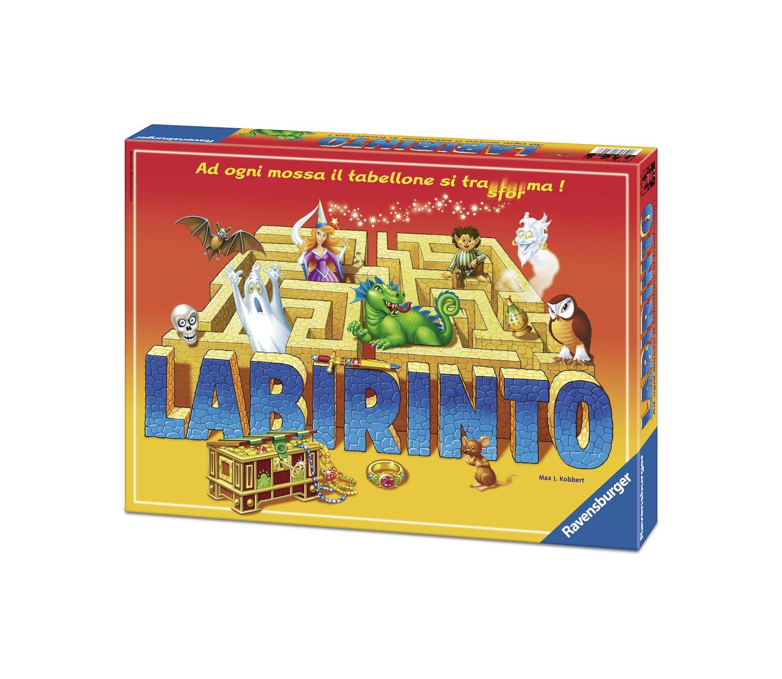 Ravensburger - labirinto magico, gioco da tavolo, da 2 a 4 giocatori, 7+ anni - RAVENSBURGER