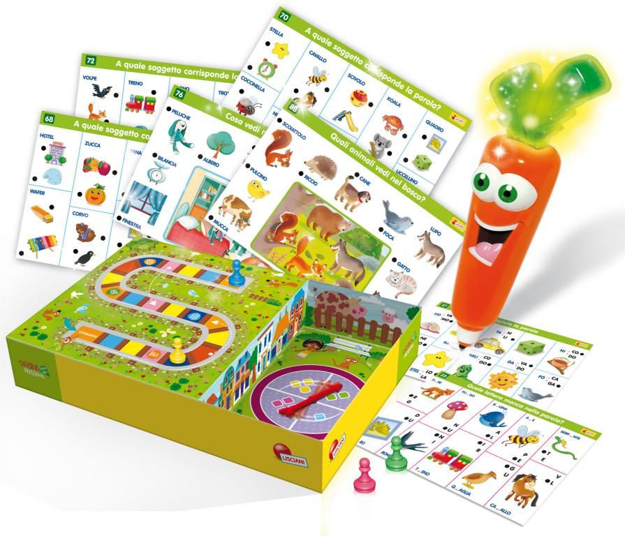 Carotina penna parlante 1000 domande - carotina - toys center - LISCIANI