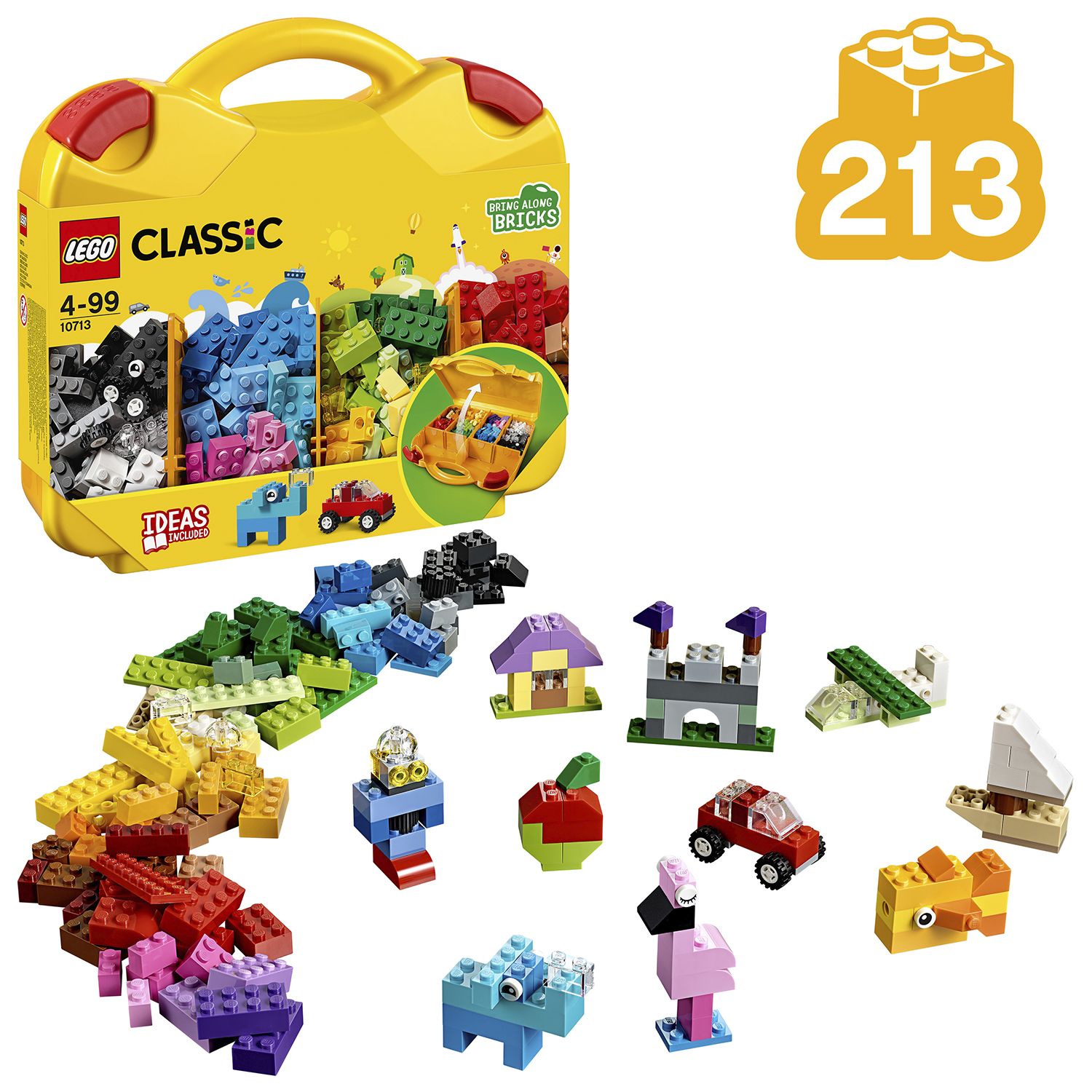 10713 - valigetta creativa - lego classic - toys center - LEGO CLASSIC, Lego