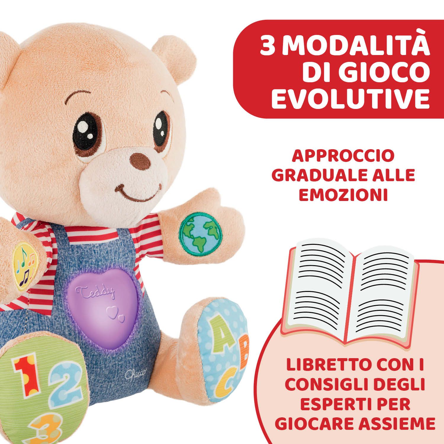 Teddy orso delle emozioni - Chicco