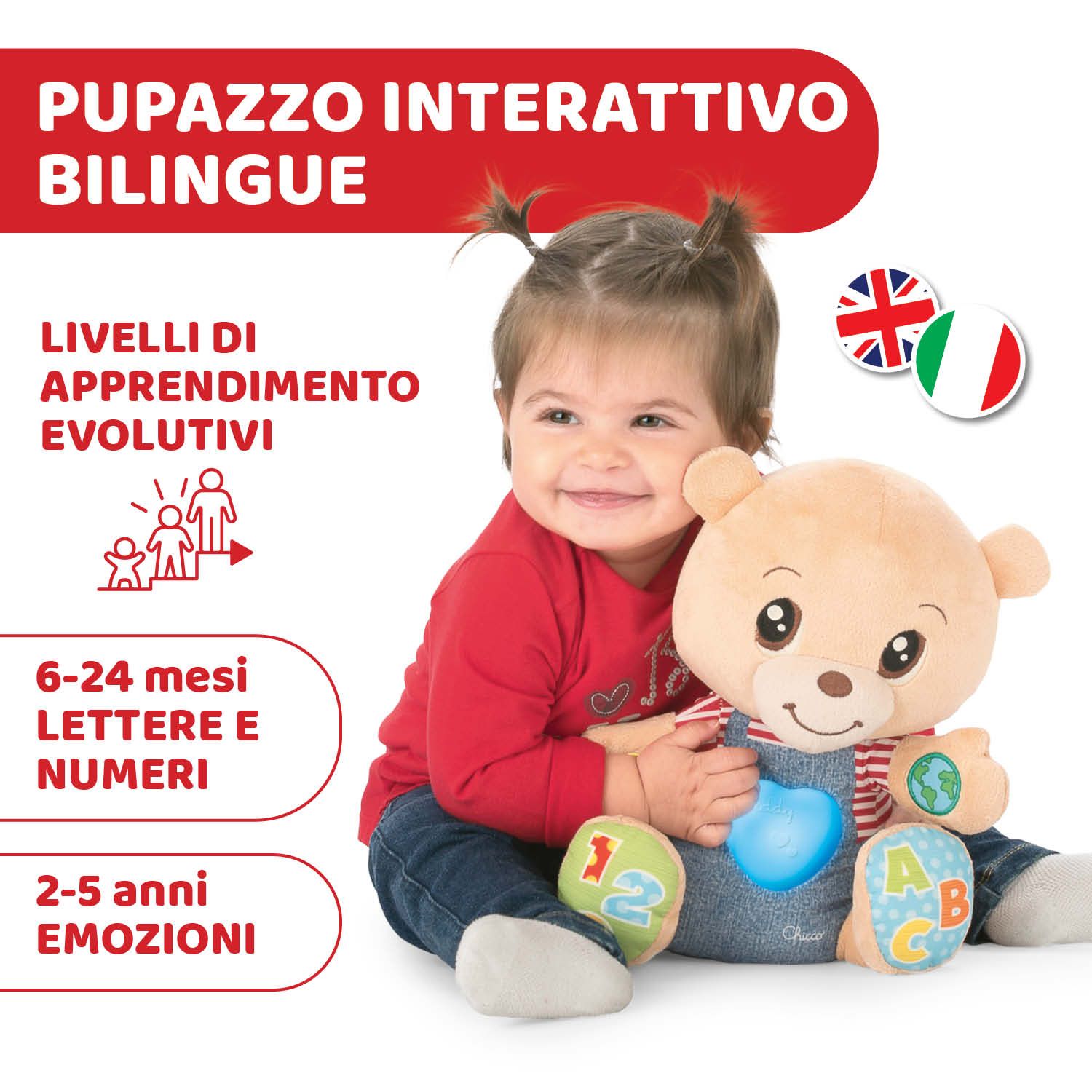 Teddy orso delle emozioni - Chicco